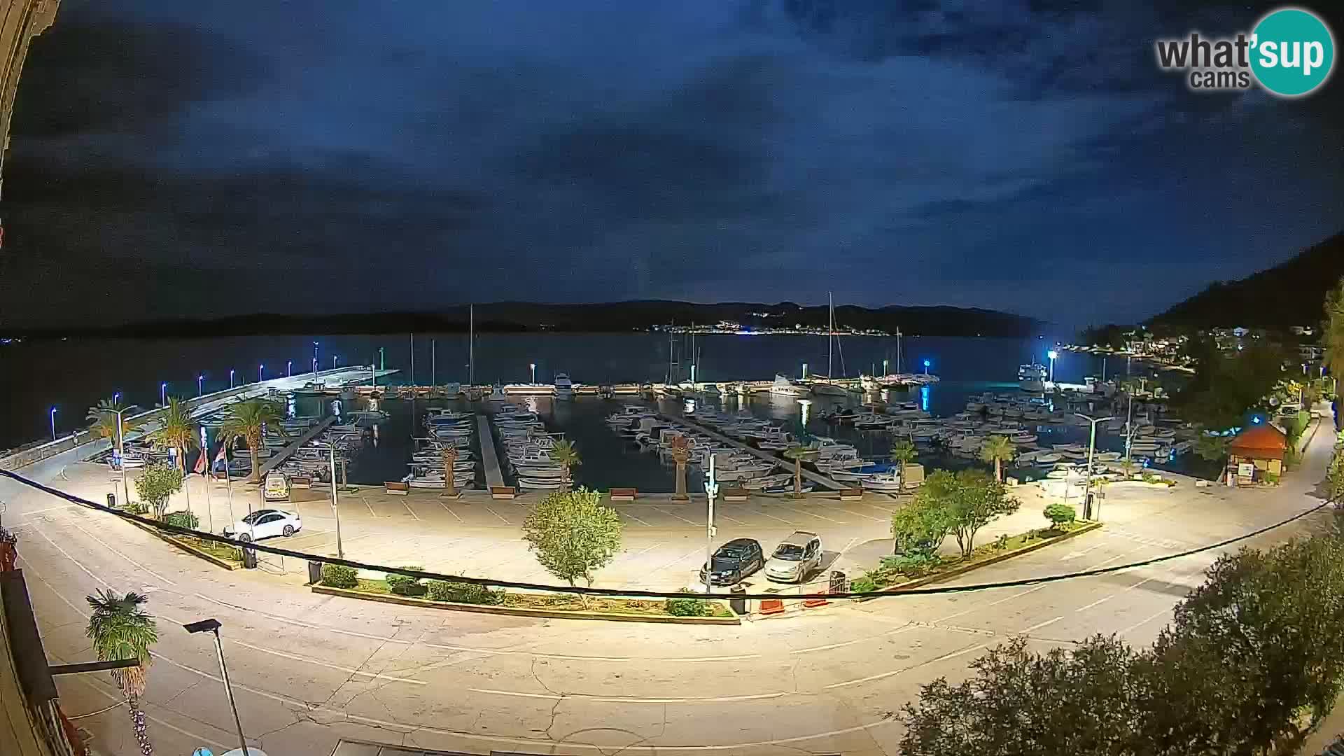 Webcam Orebić Riva – Ferry a Korčula en vivo