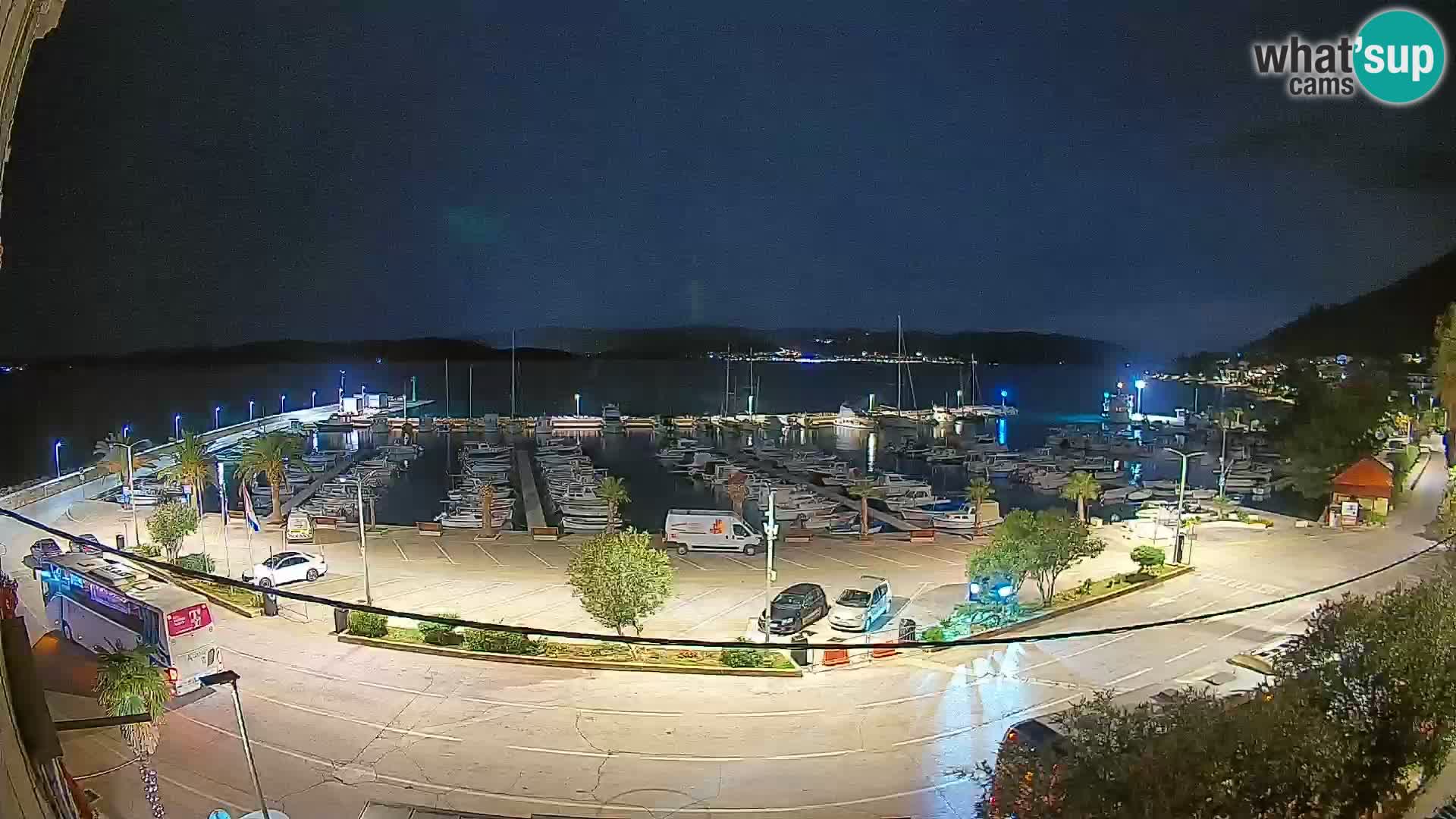 Webcam Orebić Riva – Ferry to Korčula Live