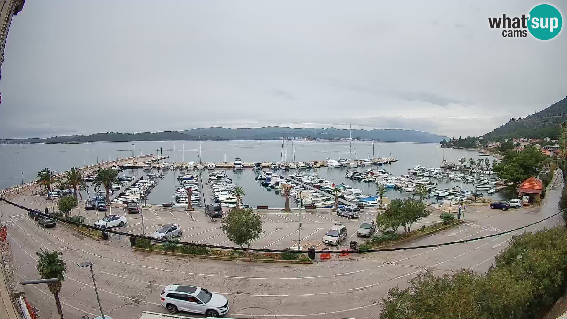 Webcam Orebić Riva – Ferry vers Korčula en direct