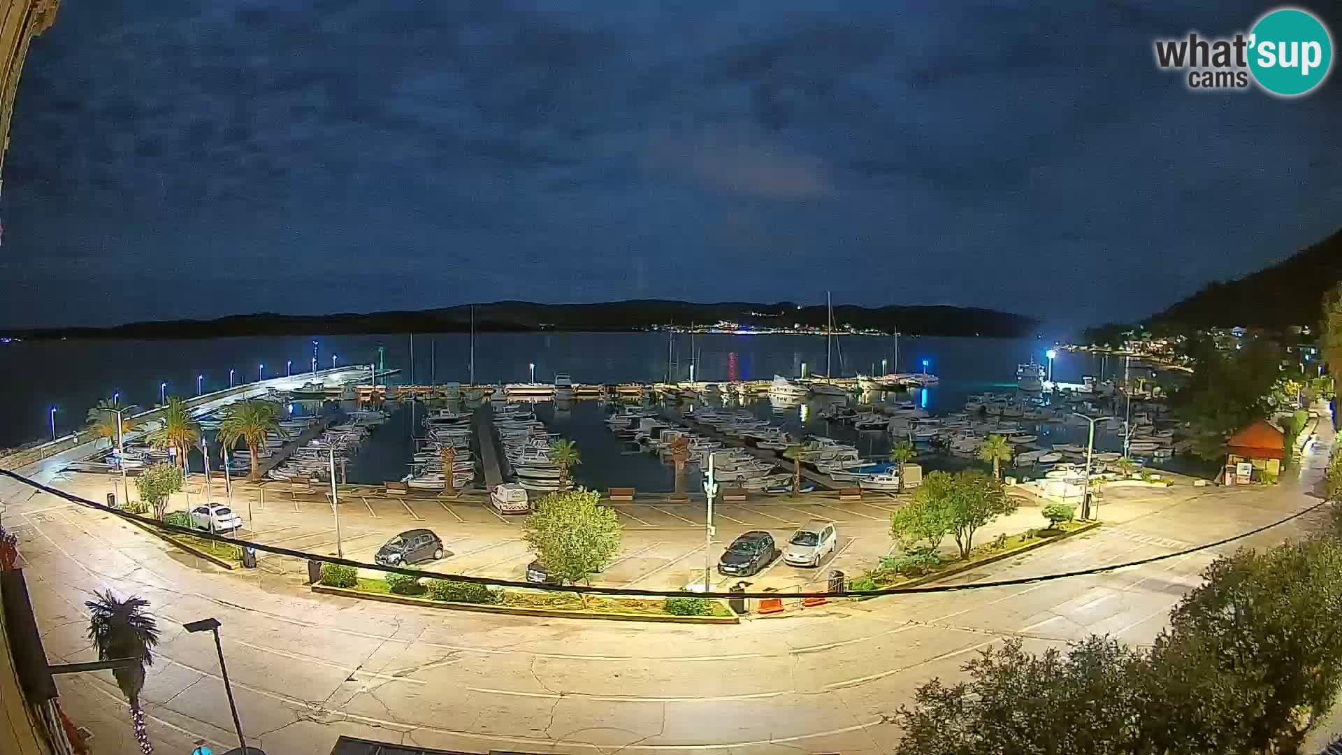 Webcam Orebić Riva – Ferry a Korčula en vivo