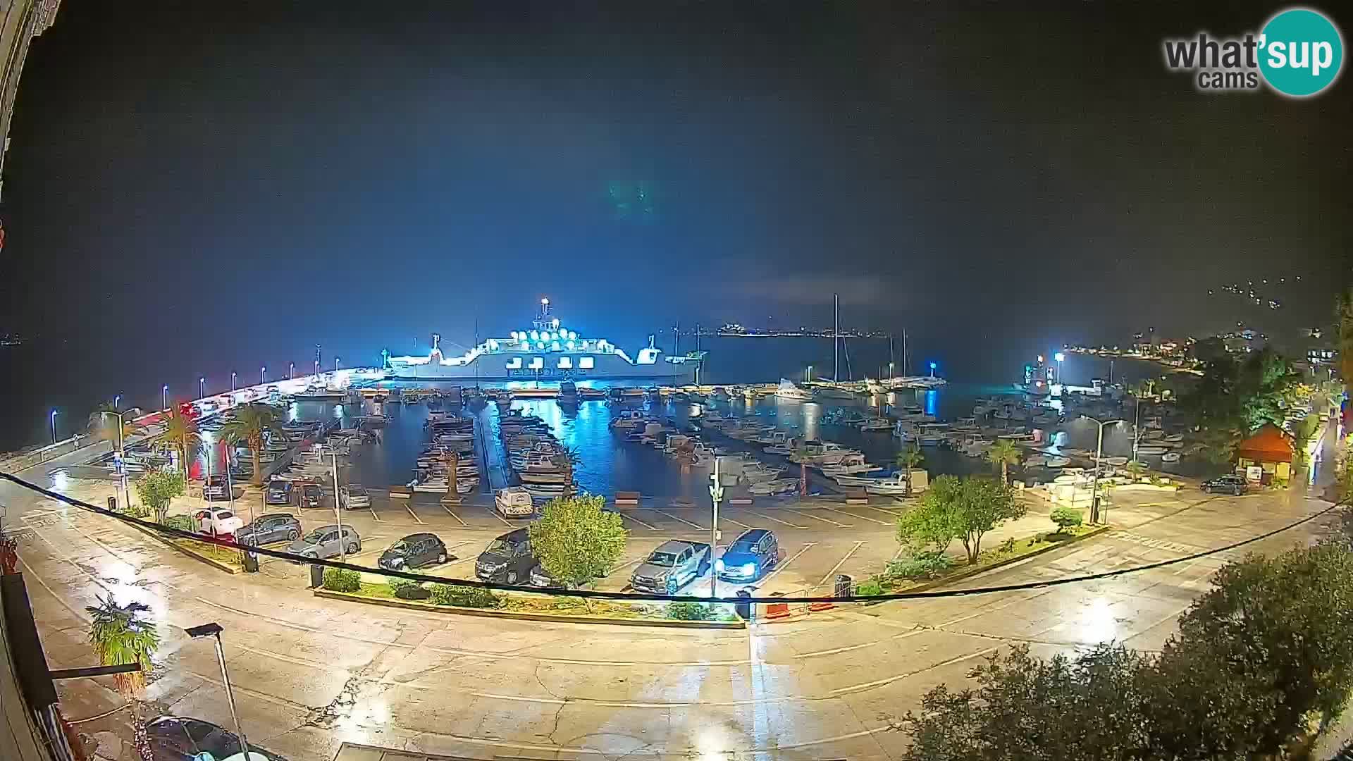 Webcam Orebić Riva – Ferry to Korčula Live