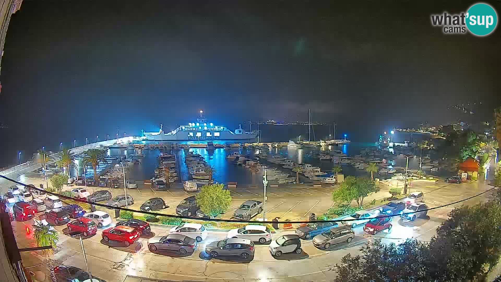 Webcam Orebić Uferpromenade – Fähre nach Korčula Live