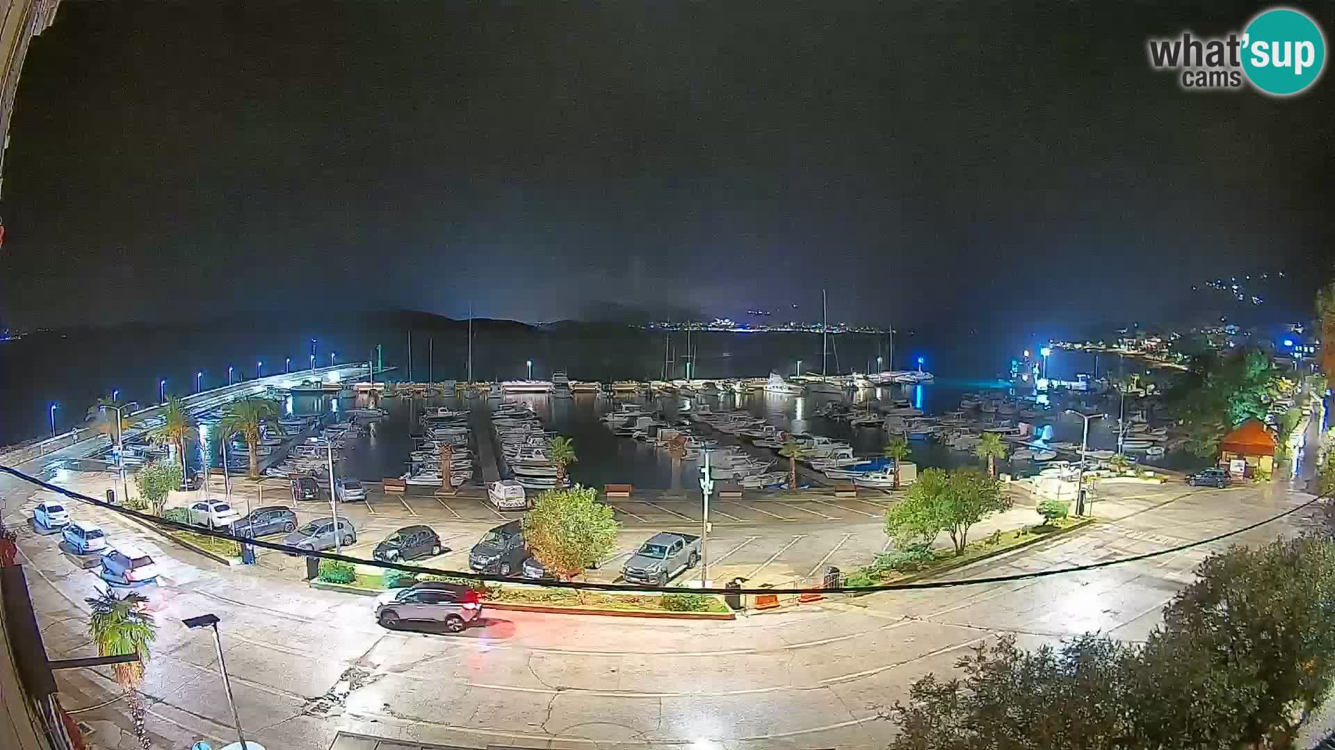 Webcam Orebić Riva – Ferry a Korčula en vivo