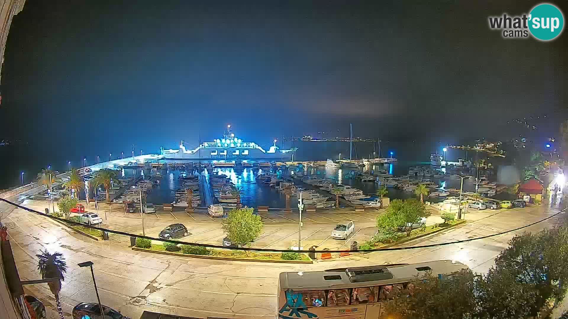 Webcam Orebić Uferpromenade – Fähre nach Korčula Live