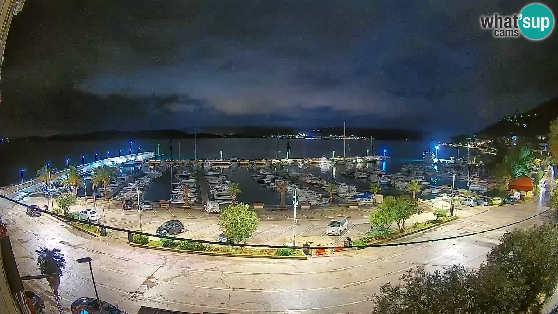 Webcam Orebić Riva – Ferry a Korčula en vivo