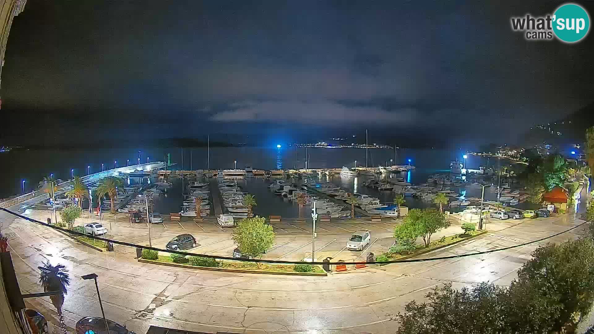 Webcam Orebić Uferpromenade – Fähre nach Korčula Live