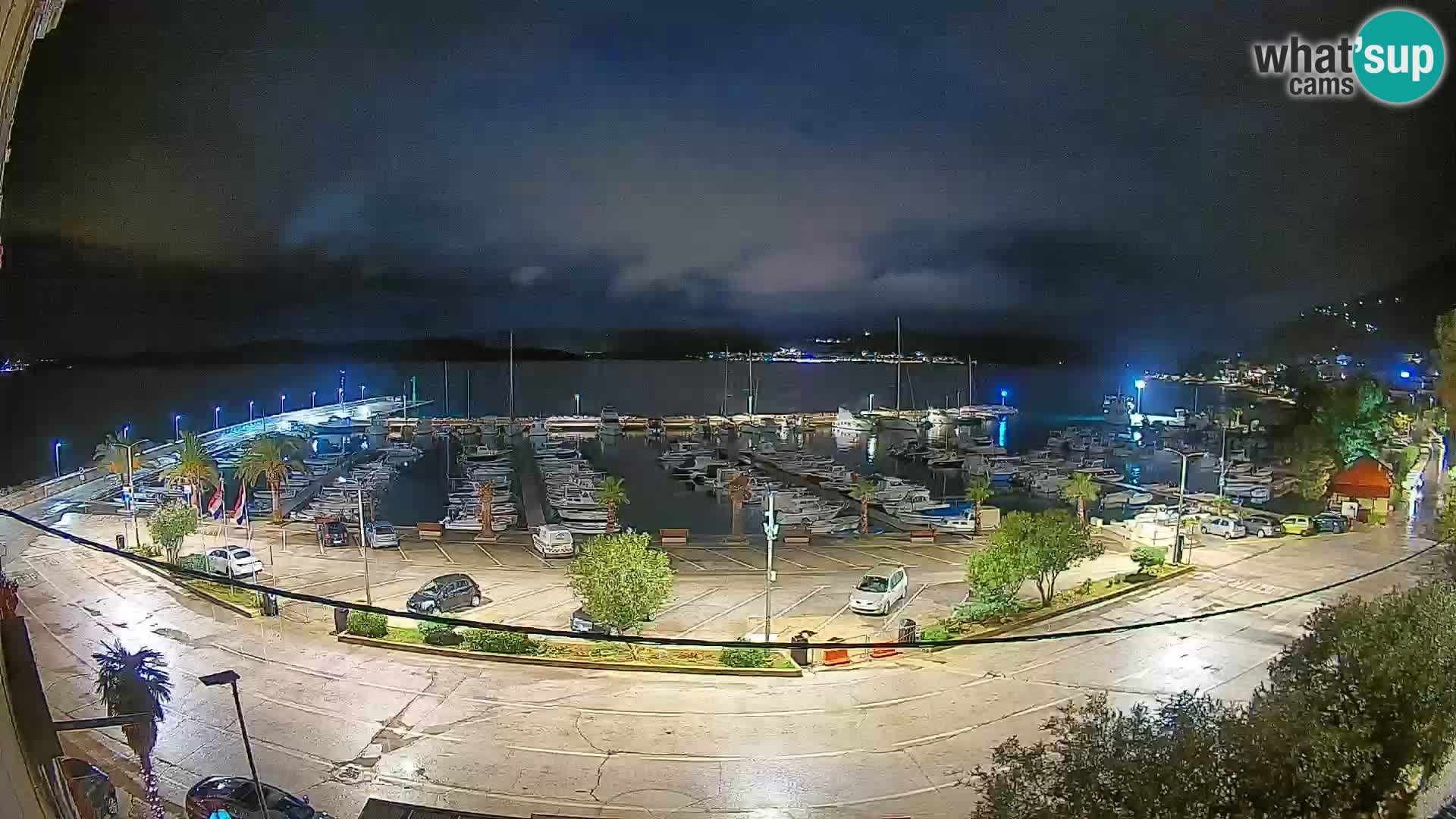 Webcam Orebić Riva – Ferry vers Korčula en direct