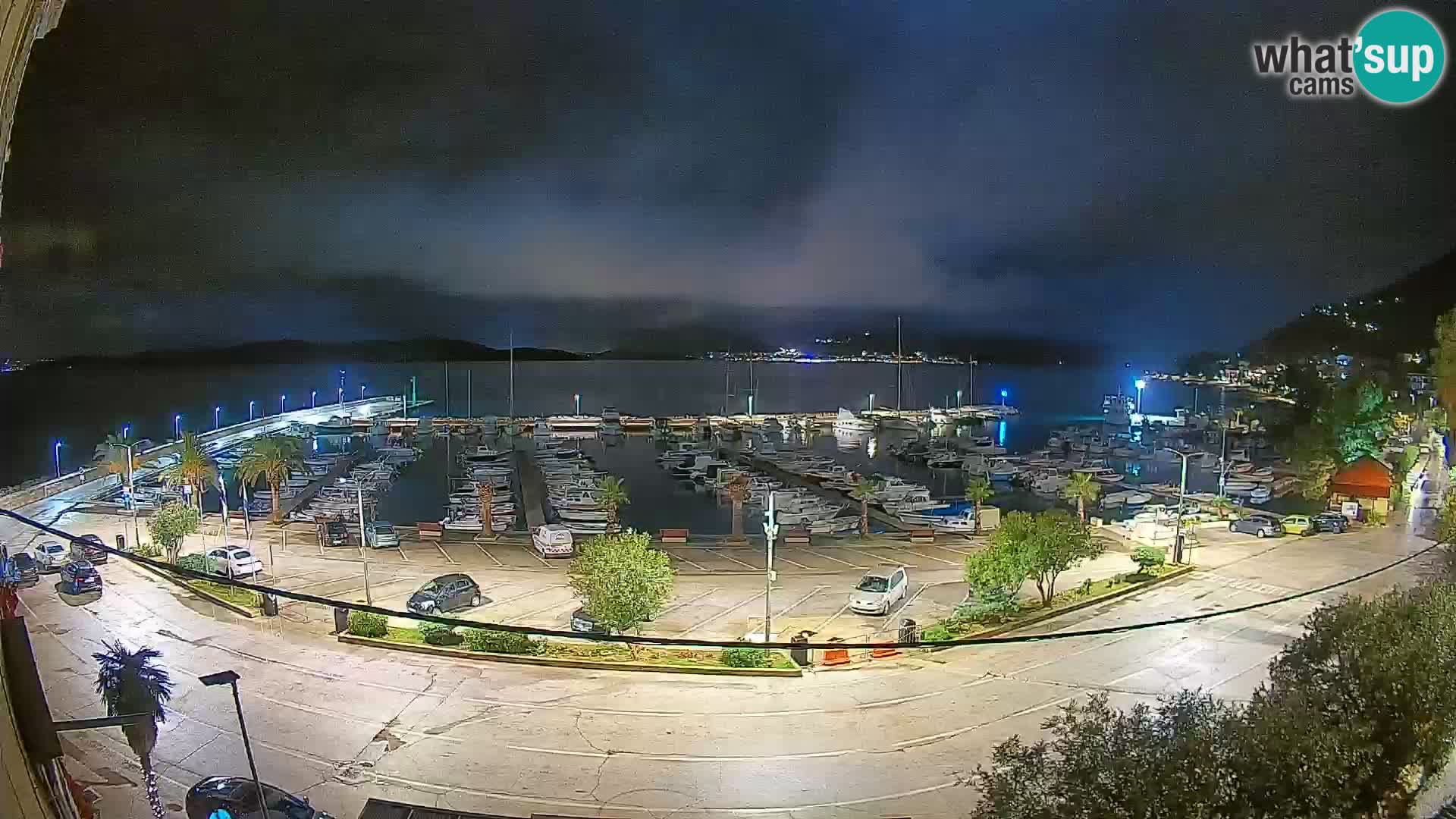 Webcam Orebić Riva – Ferry to Korčula Live