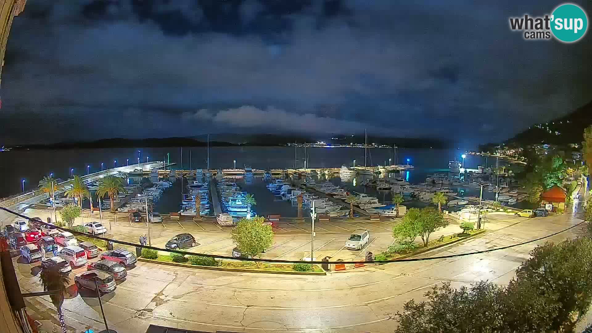Webcam Orebić Riva – Ferry vers Korčula en direct