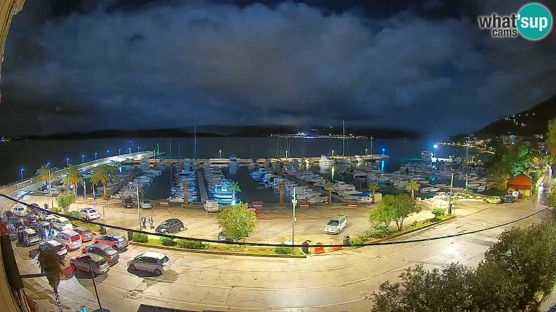 Webcam Orebić Riva – Ferry a Korčula en vivo