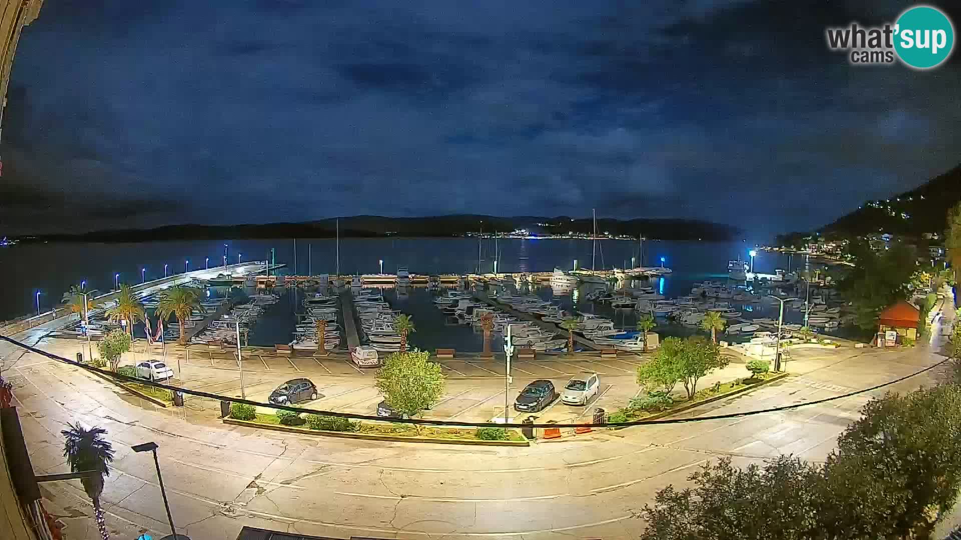 Webcam Orebić Riva – Ferry vers Korčula en direct