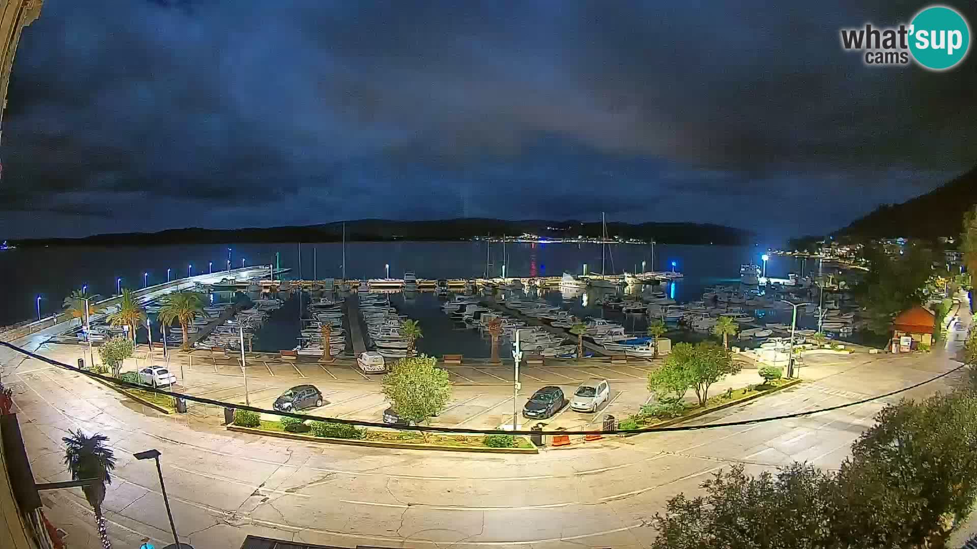 Webcam Orebić Uferpromenade – Fähre nach Korčula Live