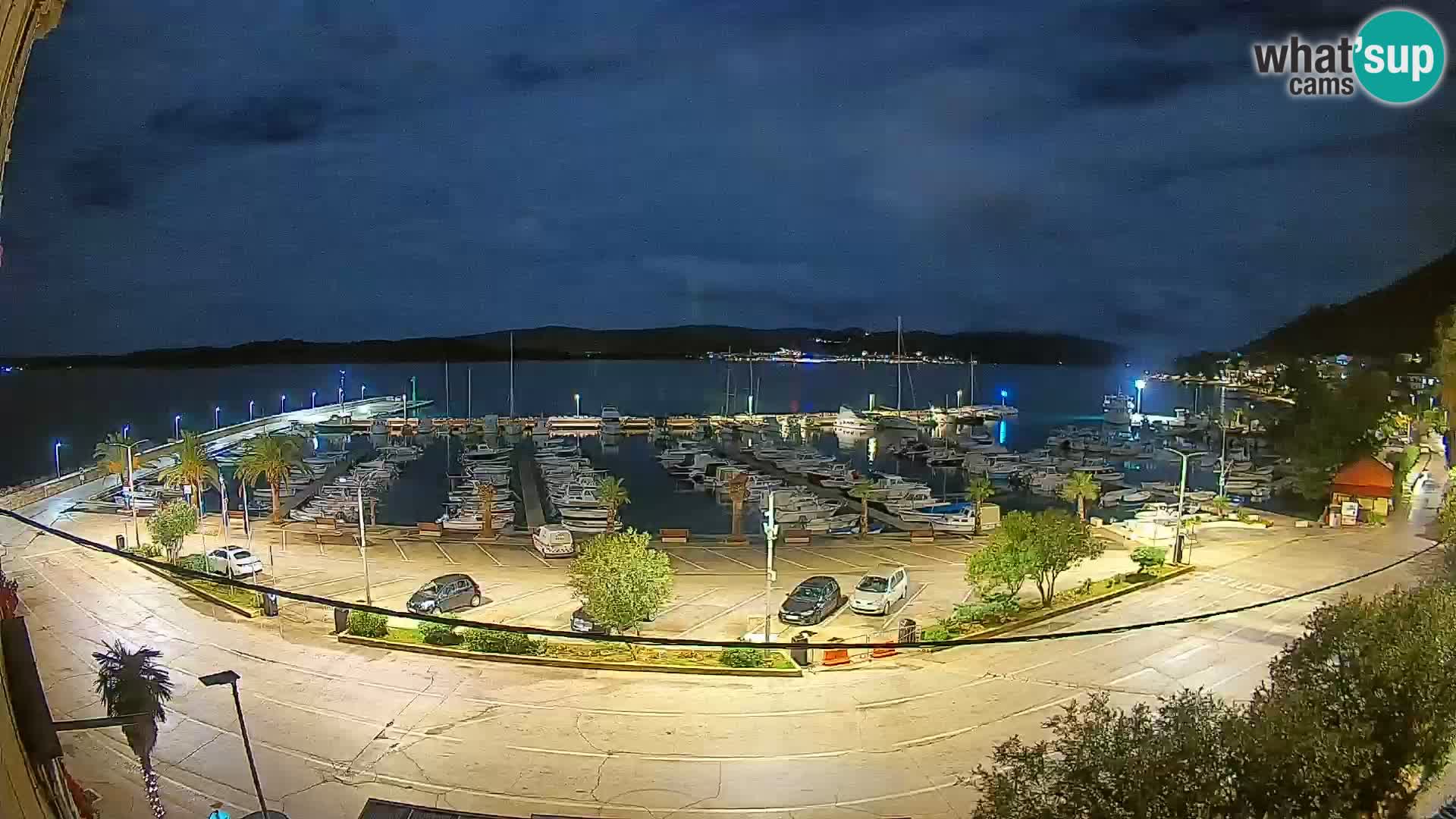 Webcam Orebić Riva – Ferry a Korčula en vivo