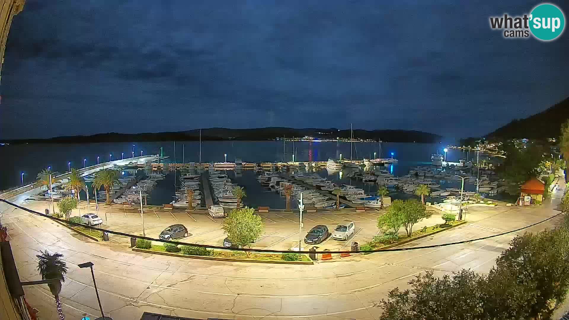 Webcam Orebić Uferpromenade – Fähre nach Korčula Live