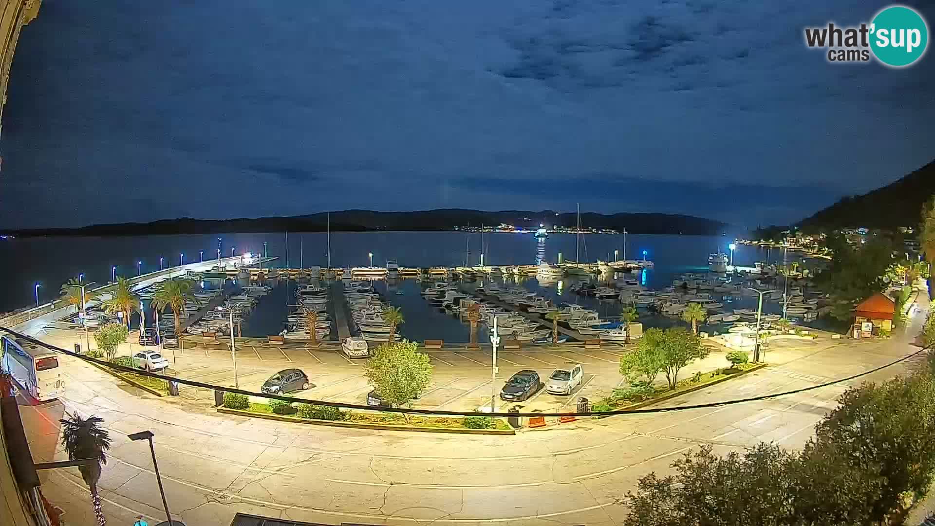 Webcam Orebić Uferpromenade – Fähre nach Korčula Live