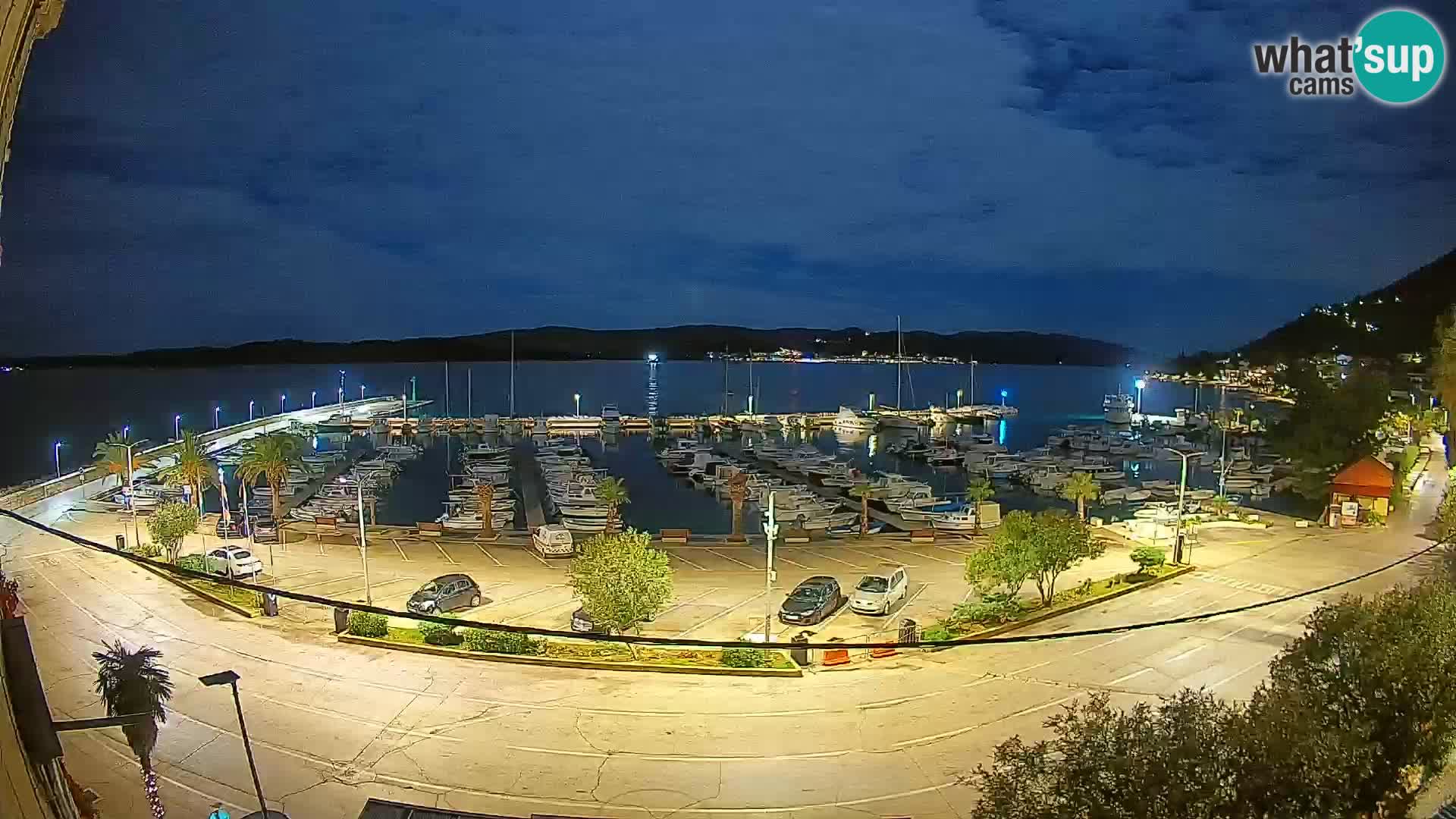 Webcam Orebić Riva – Ferry to Korčula Live