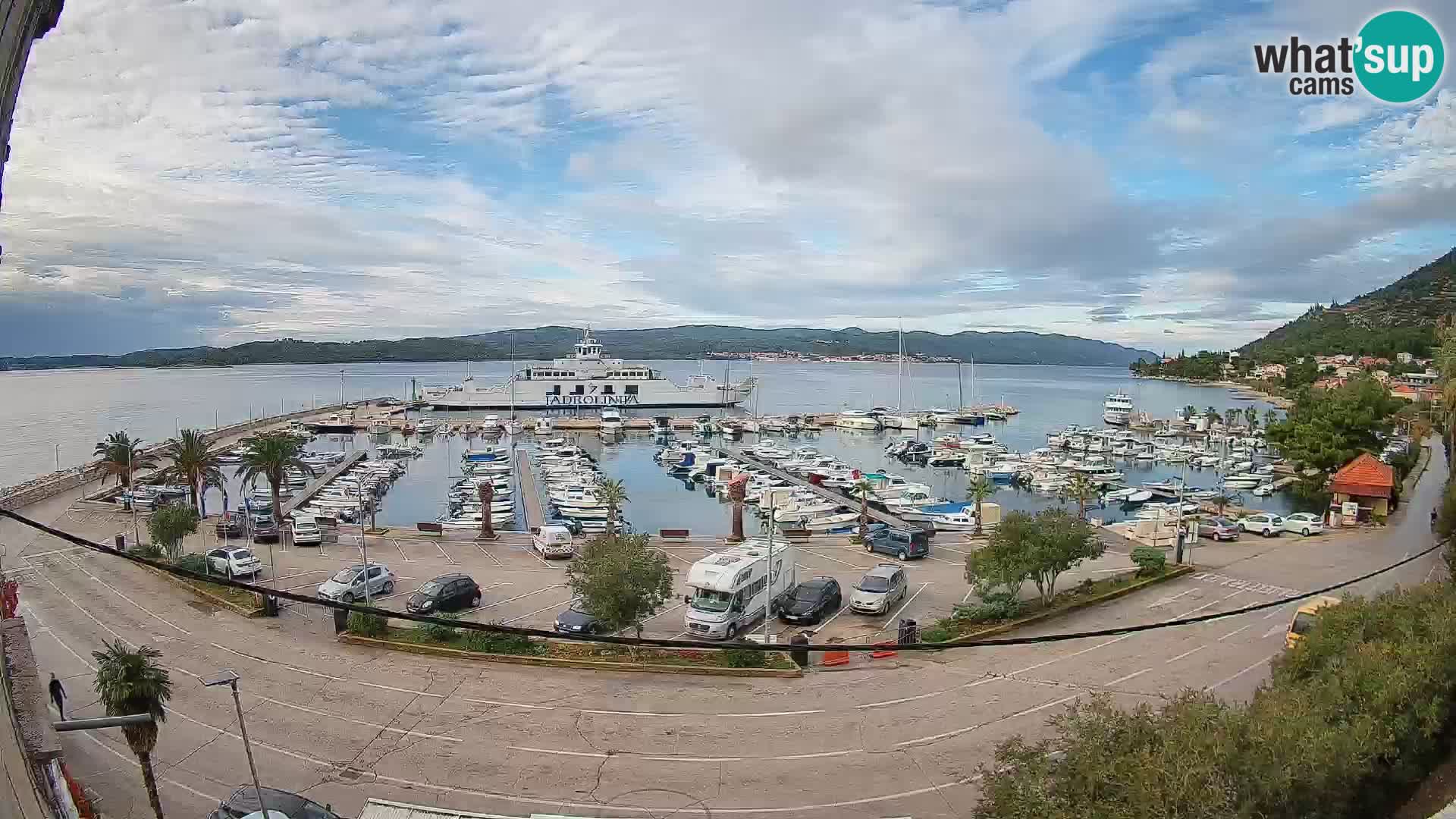 Webcam Sabbioncello Riva – Traghetto per Curzola in diretta