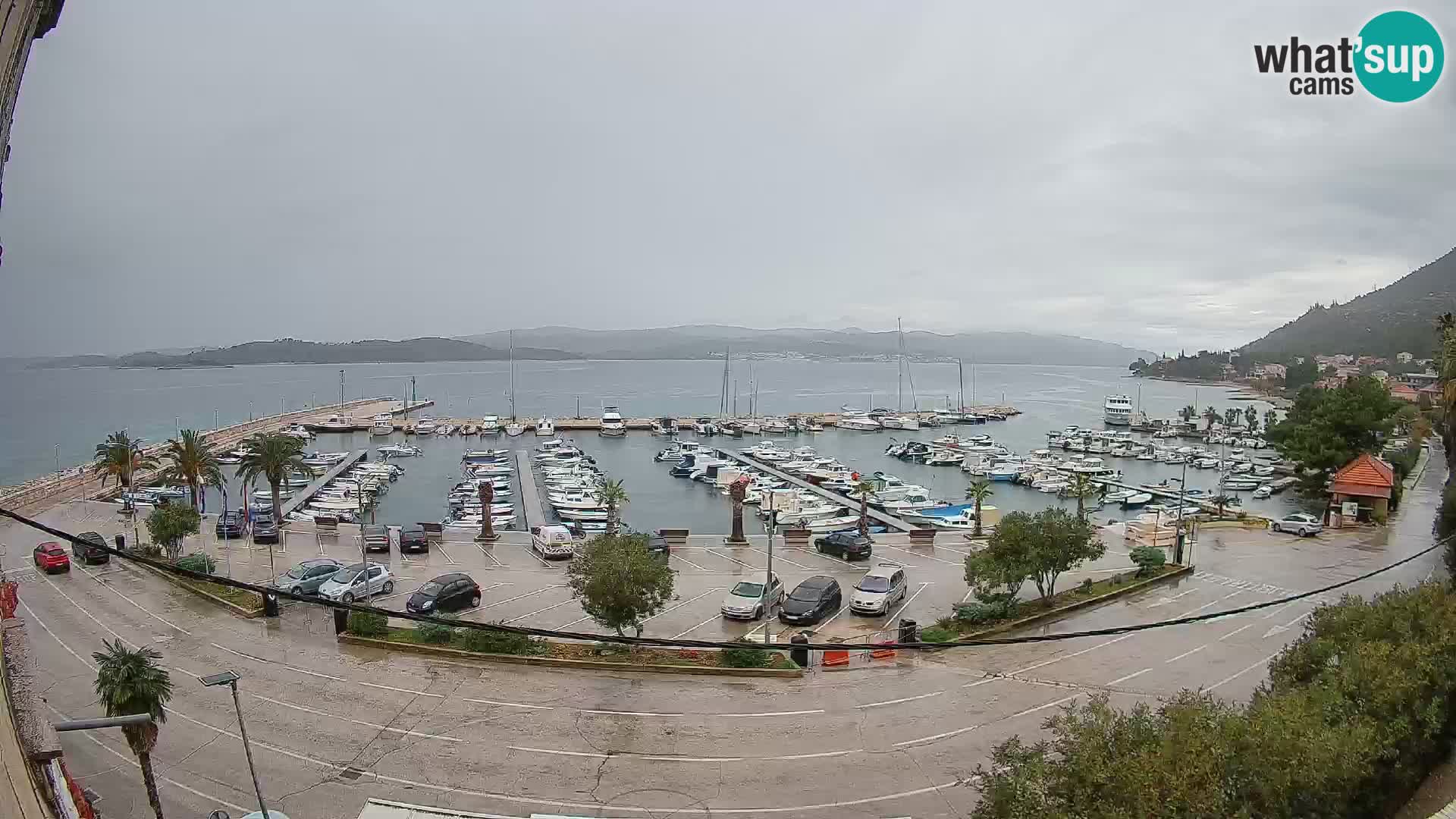 Web kamera Orebić Riva – Trajekt za Korčulu uživo