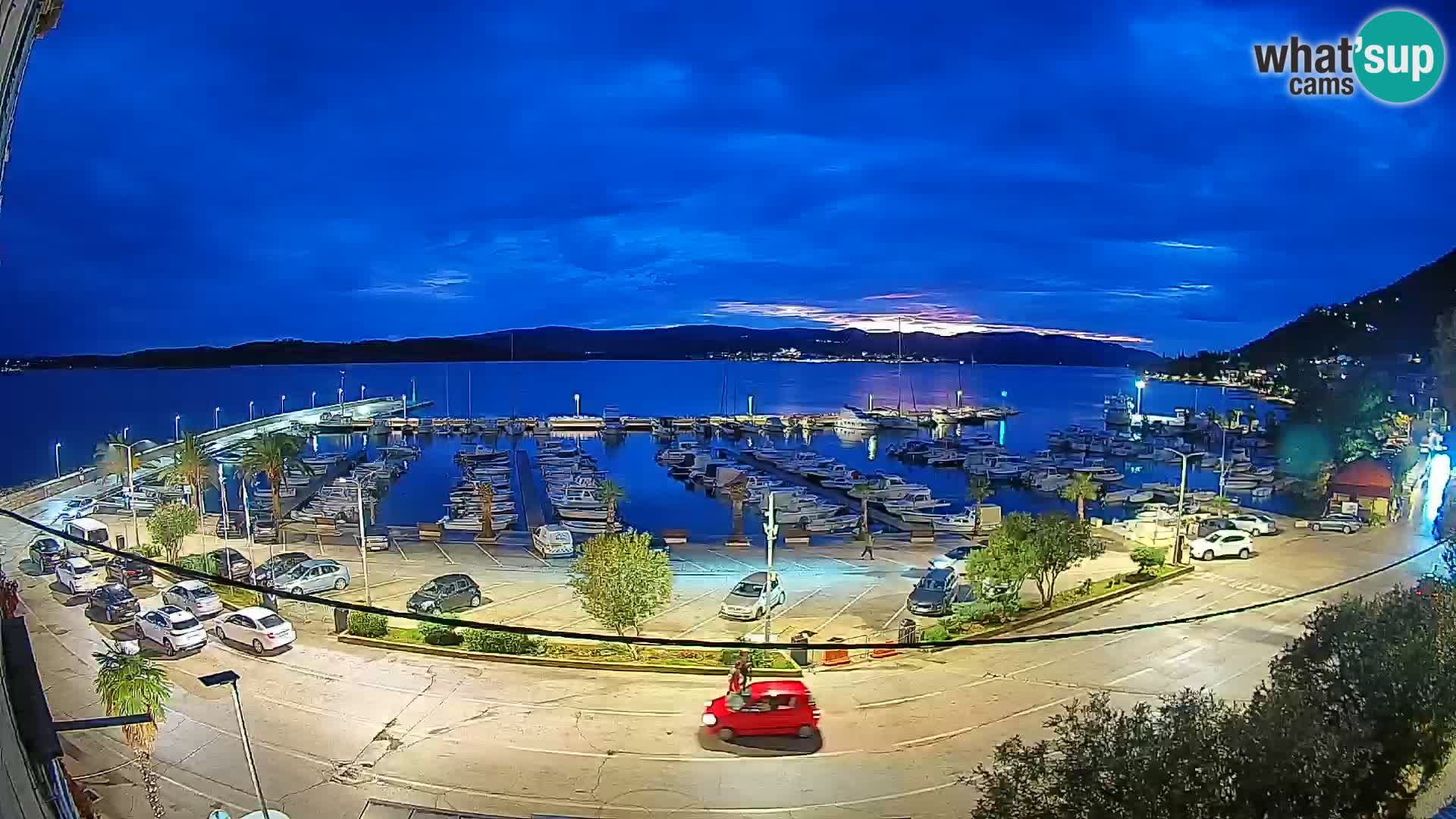 Webcam Orebić Uferpromenade – Fähre nach Korčula Live