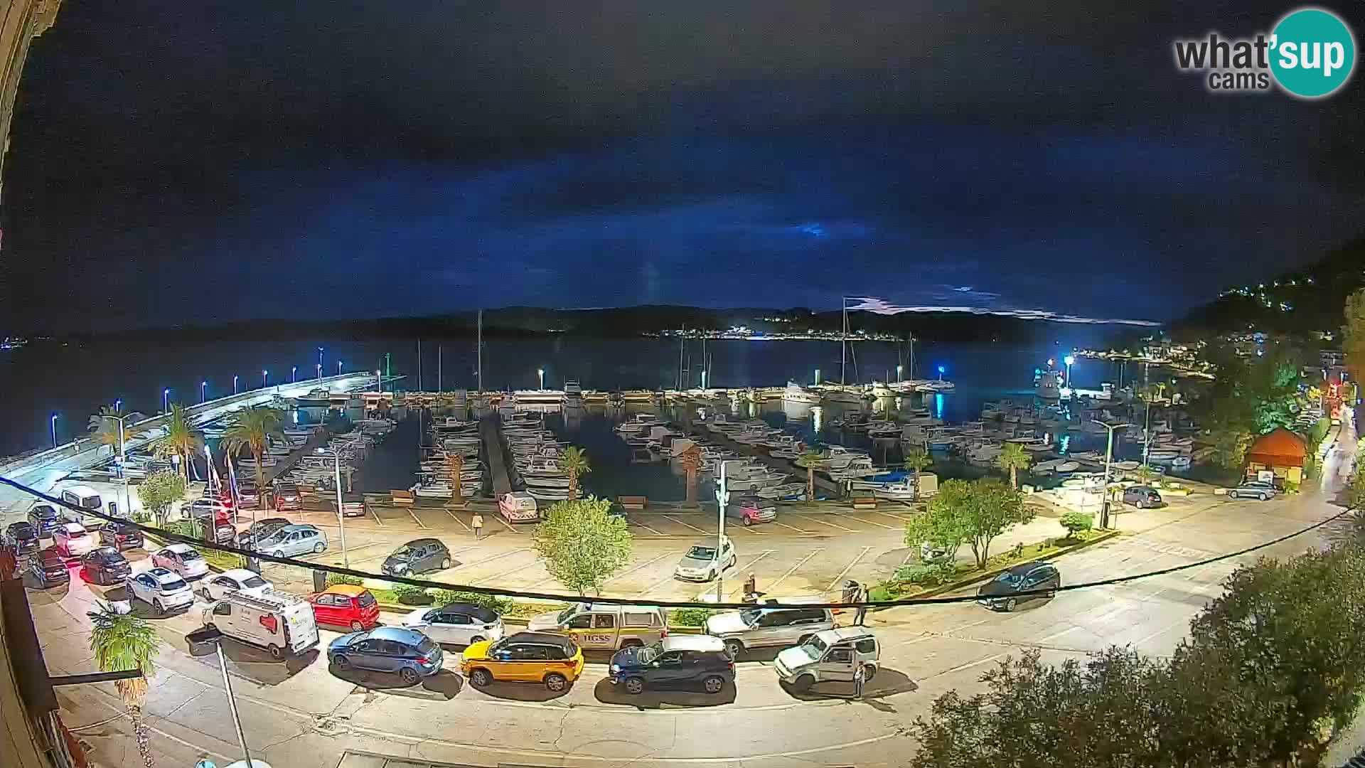 Webcam Orebić Riva – Ferry a Korčula en vivo