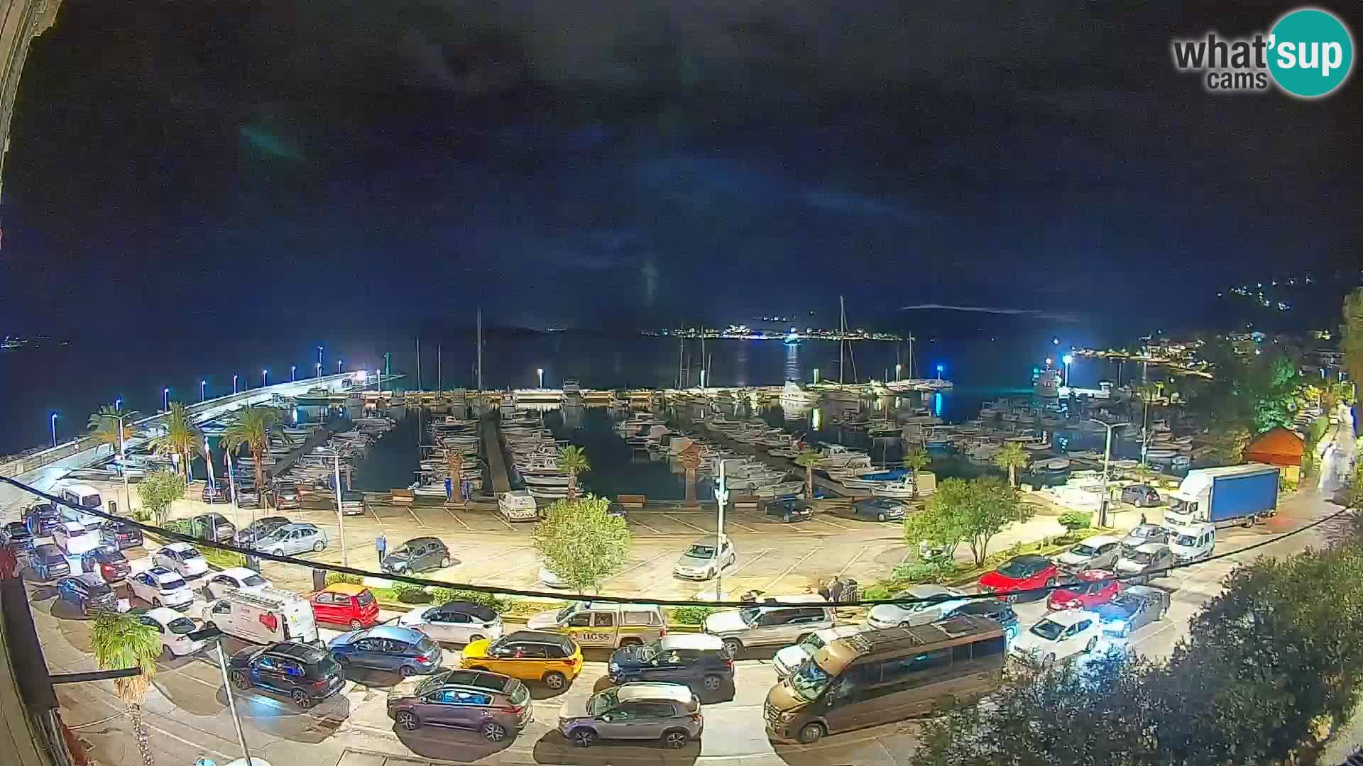 Webcam Orebić Riva – Ferry a Korčula en vivo