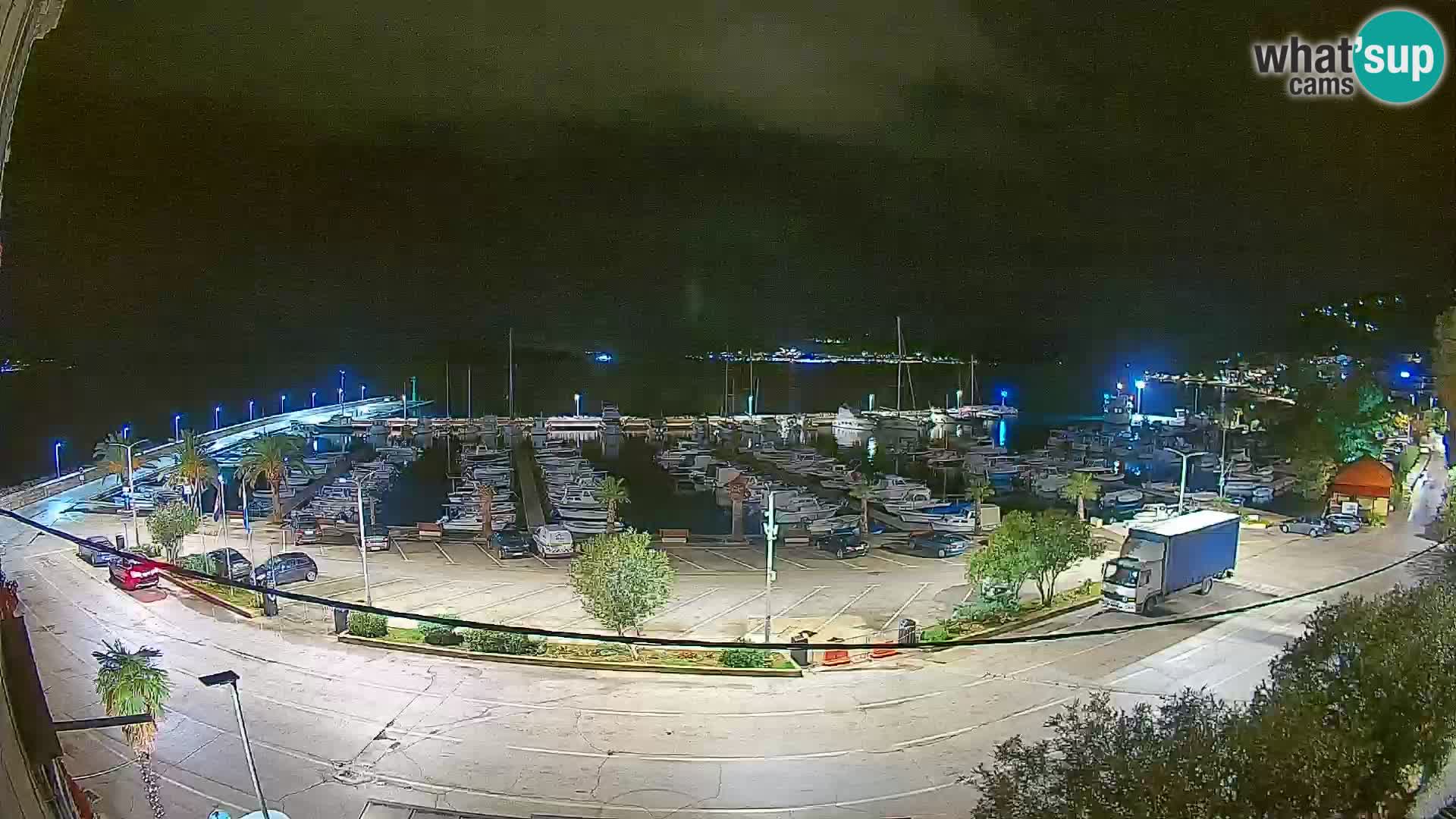 Webcam Orebić Riva – Ferry to Korčula Live