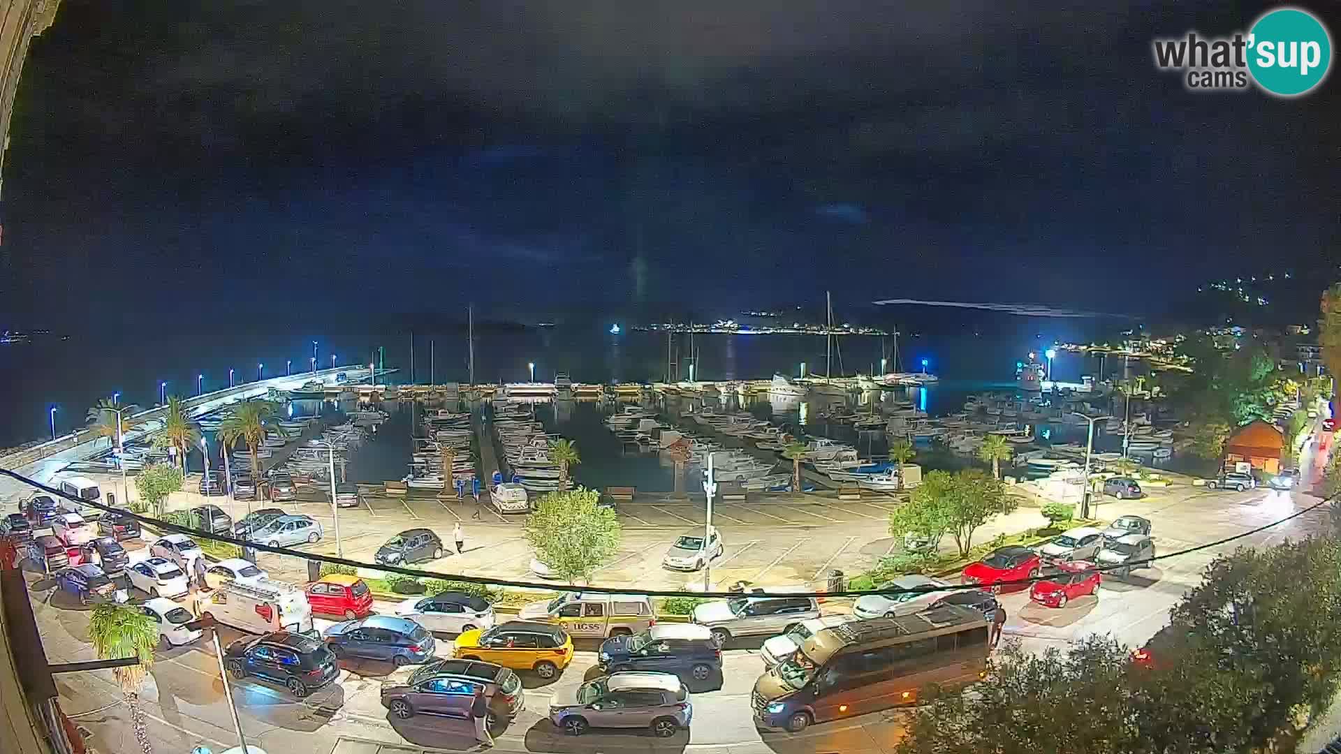 Spletna kamera Orebić Riva – Trajekt za Korčulo v živo