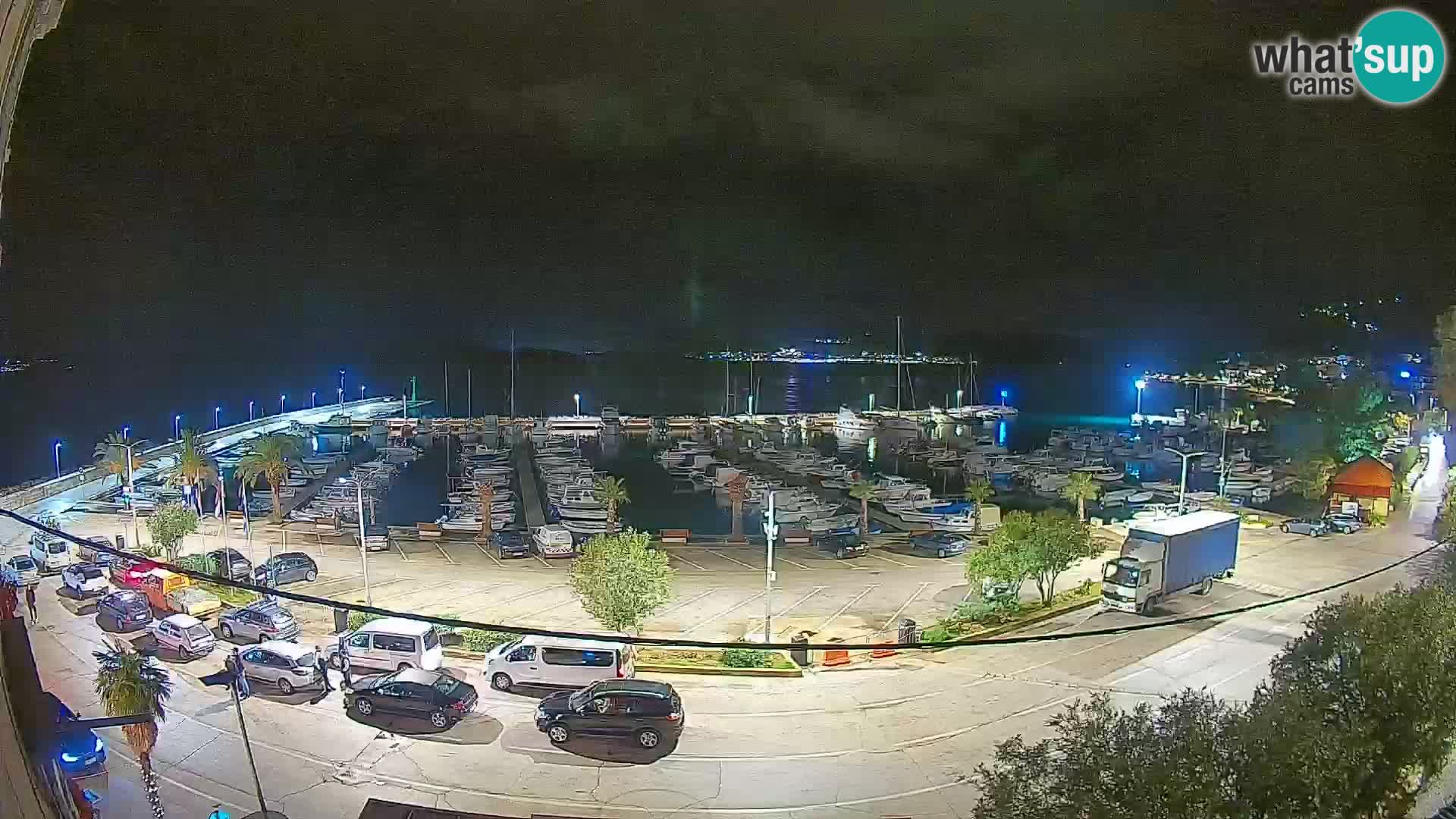 Webcam Orebić Riva – Ferry to Korčula Live
