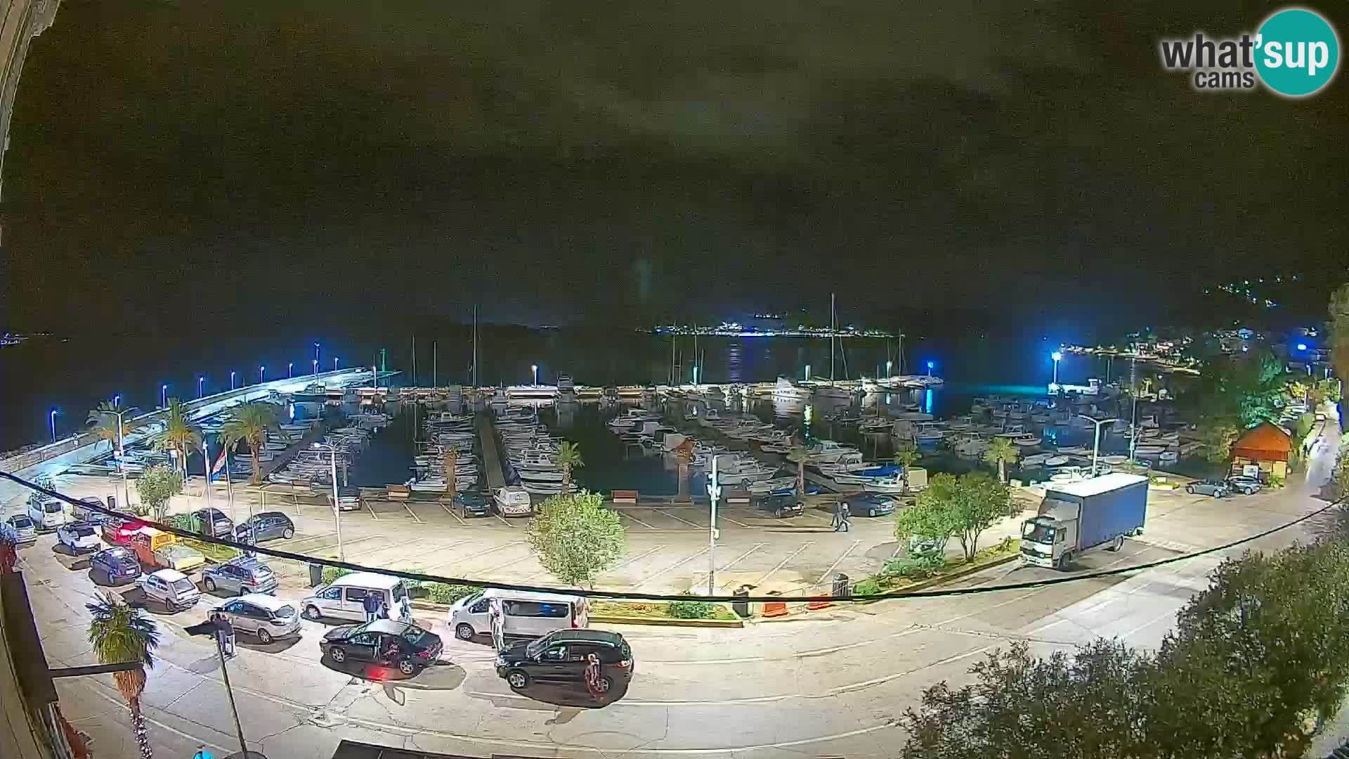 Webcam Orebić Riva – Ferry to Korčula Live