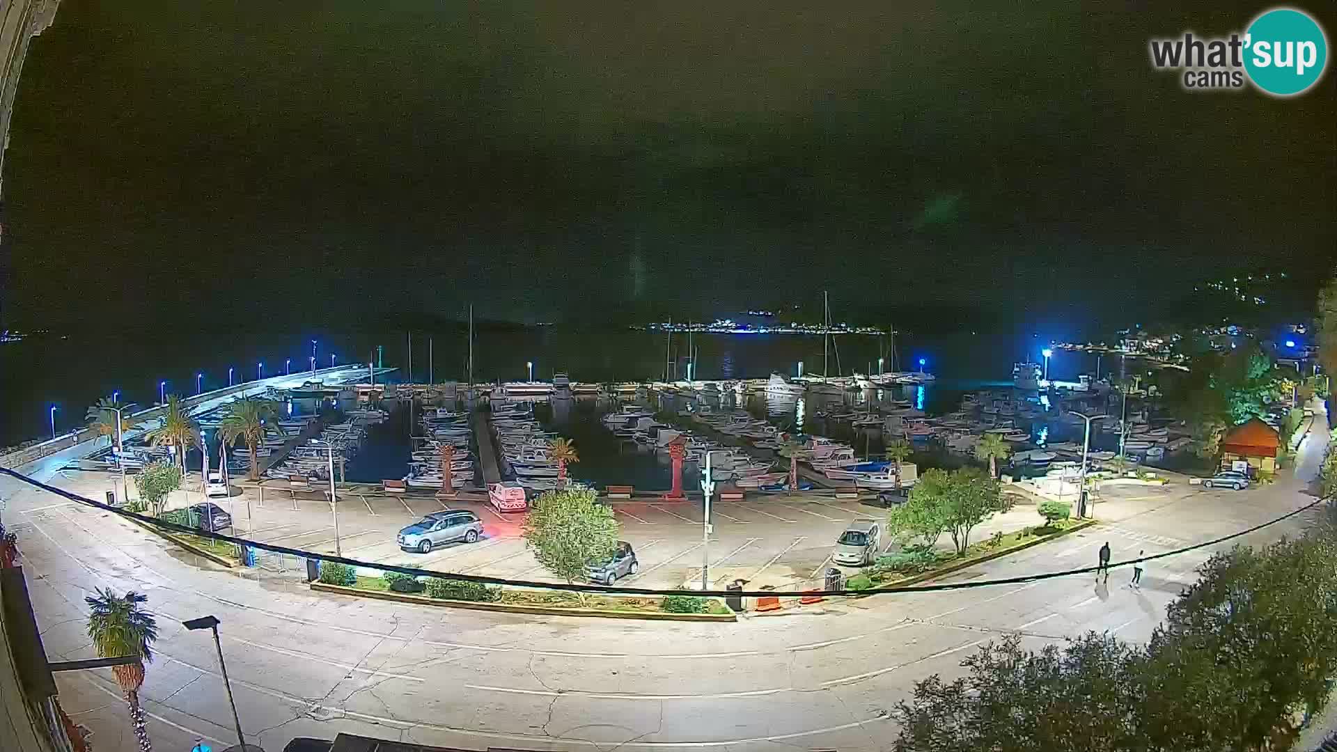 Webcam Orebić Riva – Ferry a Korčula en vivo