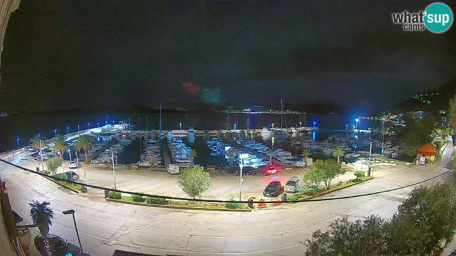 Webcam Orebić Riva – Ferry a Korčula en vivo
