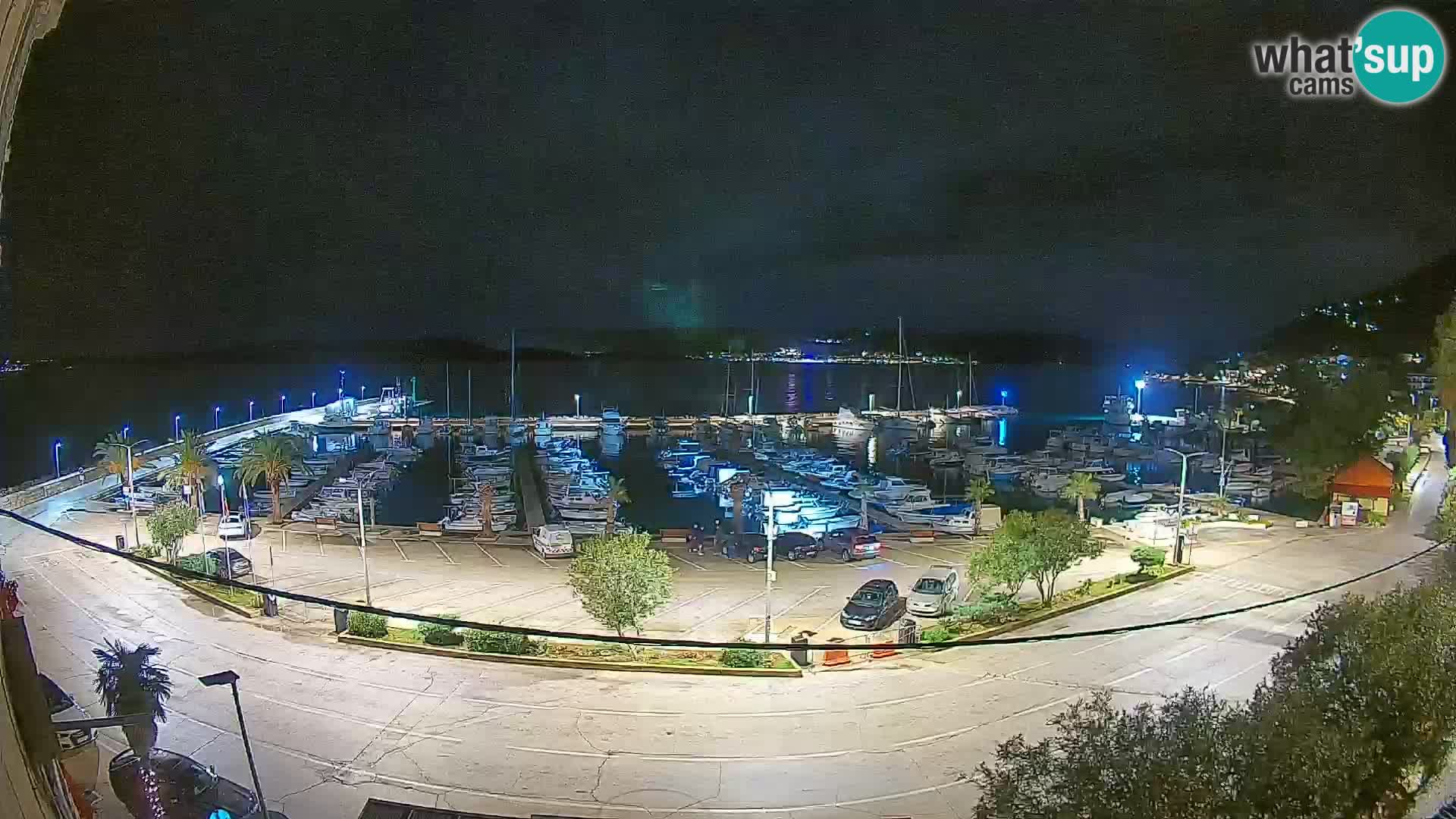 Webcam Orebić Riva – Ferry to Korčula Live