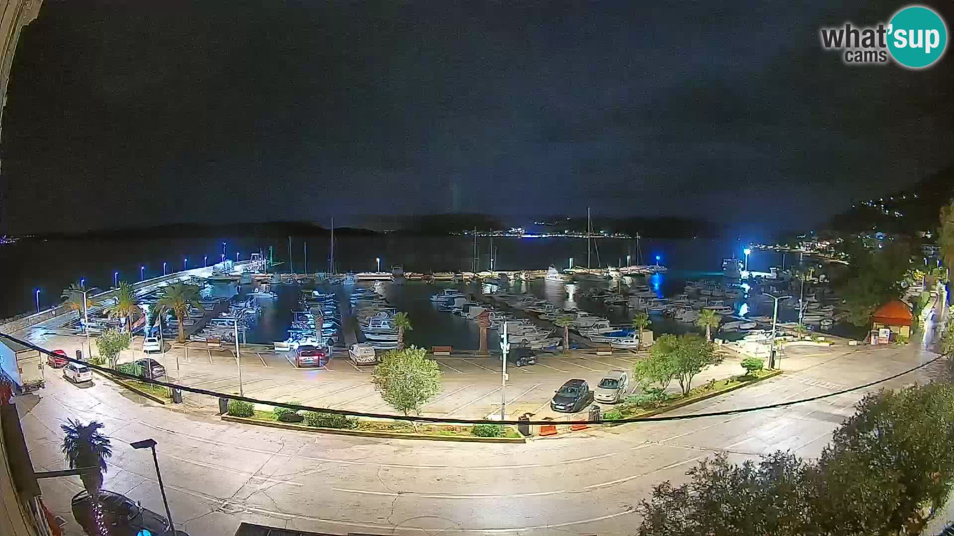 Webcam Orebić Uferpromenade – Fähre nach Korčula Live