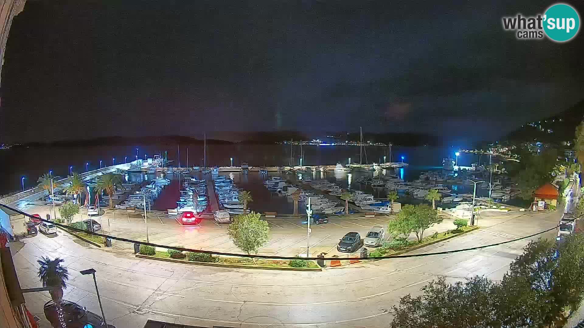 Webcam Orebić Riva – Ferry vers Korčula en direct