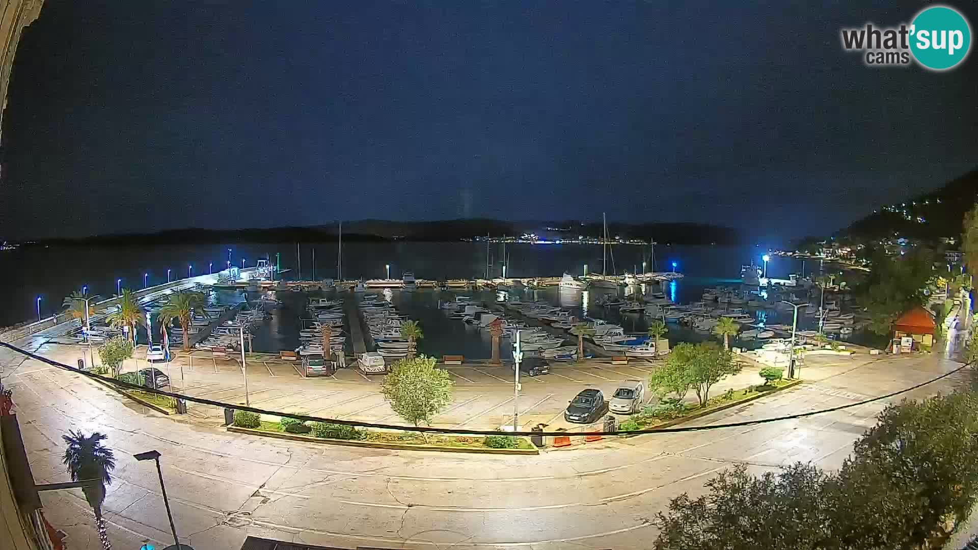 Webcam Orebić Riva – Ferry to Korčula Live