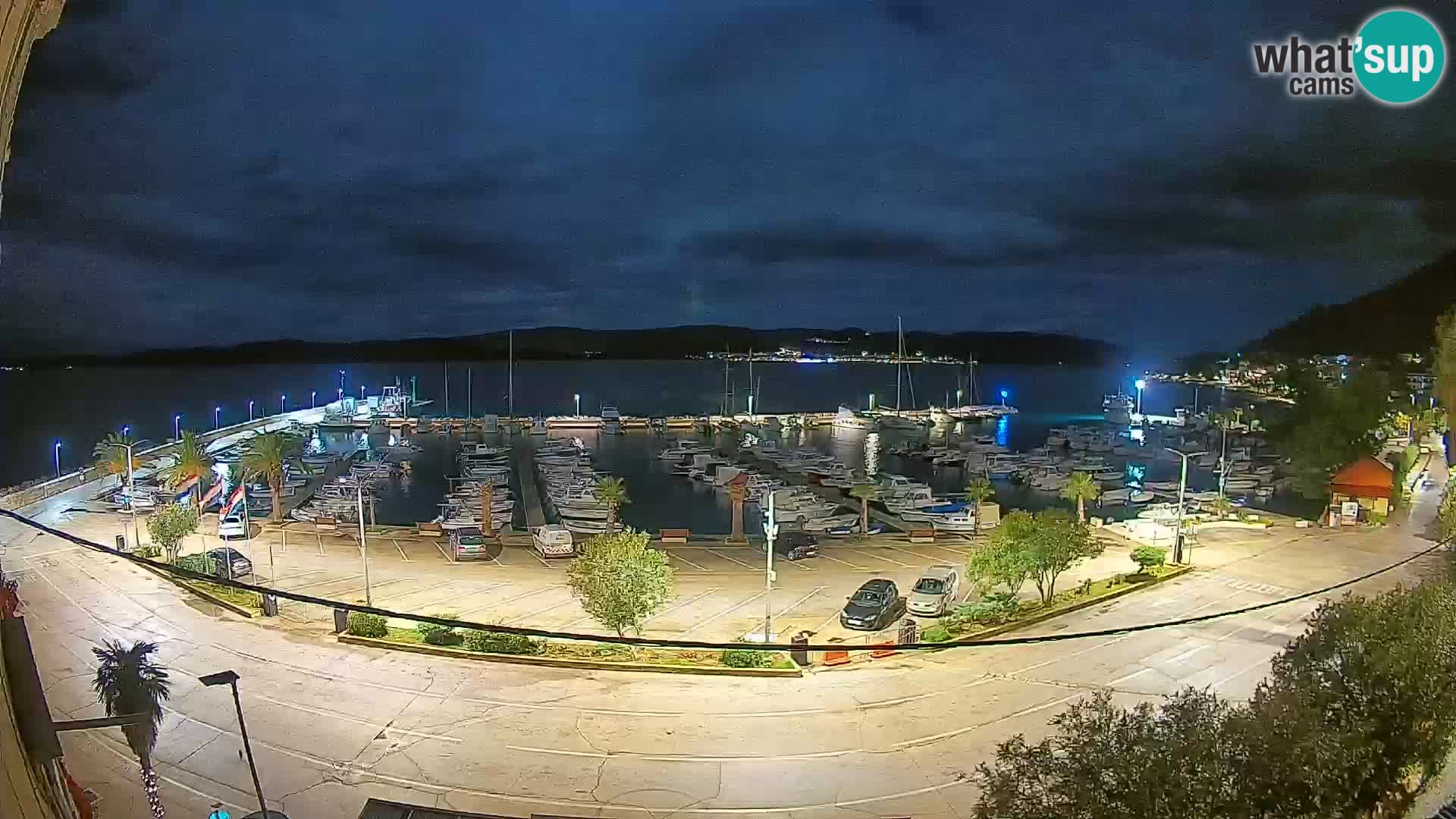 Webcam Orebić Riva – Ferry to Korčula Live
