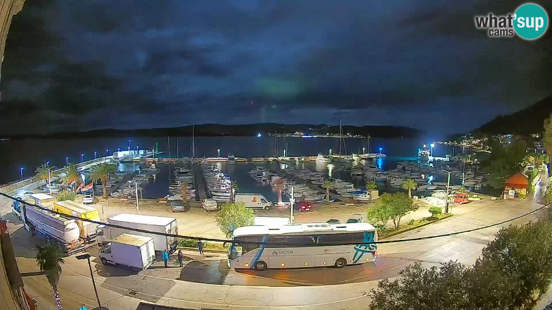 Webcam Orebić Riva – Ferry to Korčula Live