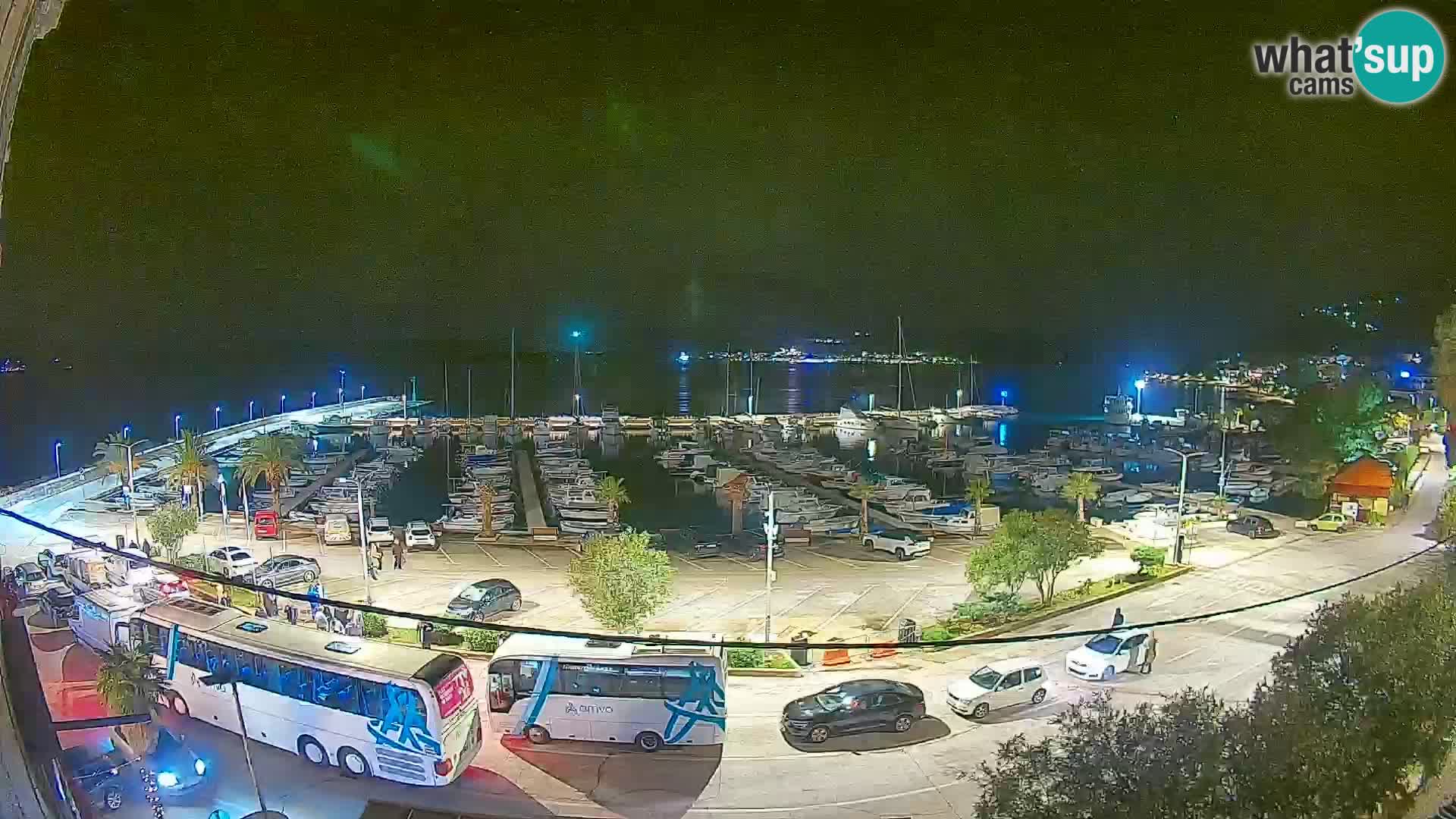 Webcam Orebić Riva – Ferry a Korčula en vivo