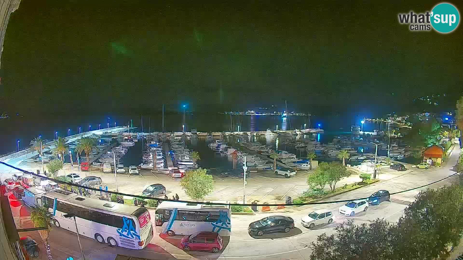 Web kamera Orebić Riva – Trajekt za Korčulu uživo