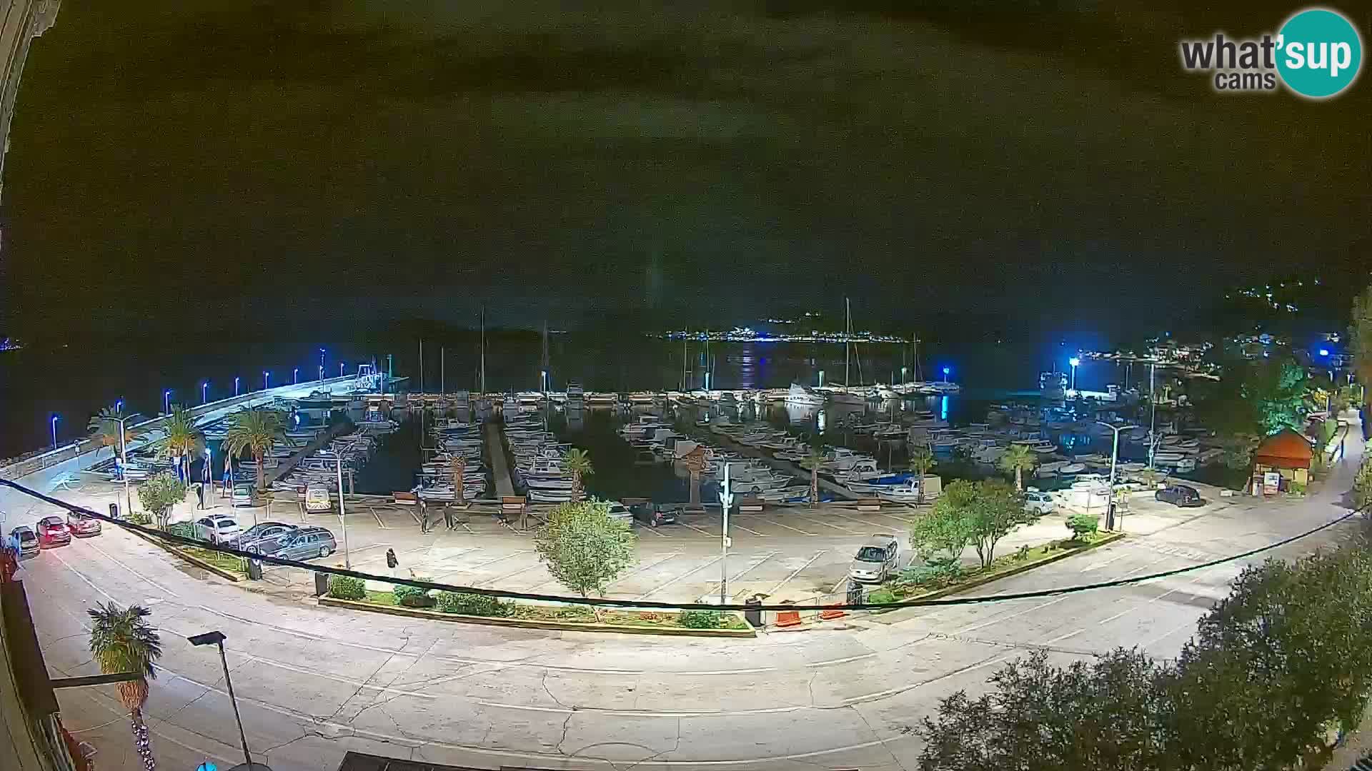 Webcam Orebić Uferpromenade – Fähre nach Korčula Live