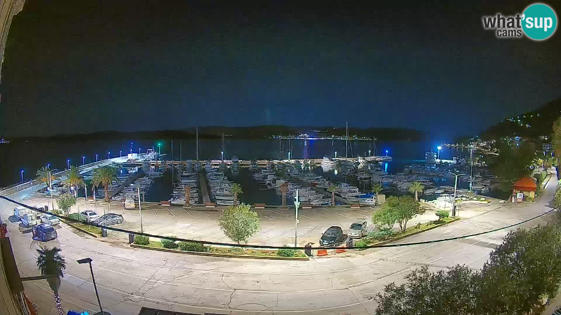 Webcam Orebić Riva – Ferry a Korčula en vivo