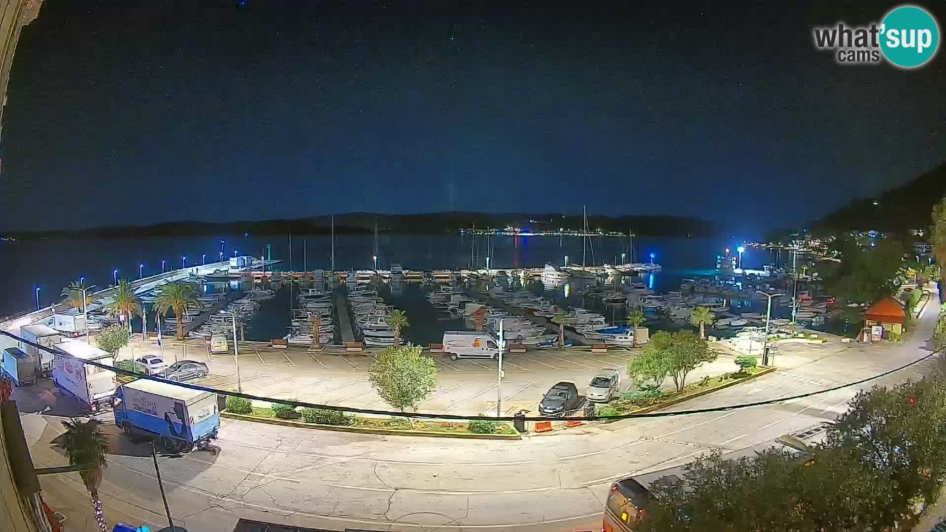 Webcam Orebić Riva – Ferry vers Korčula en direct