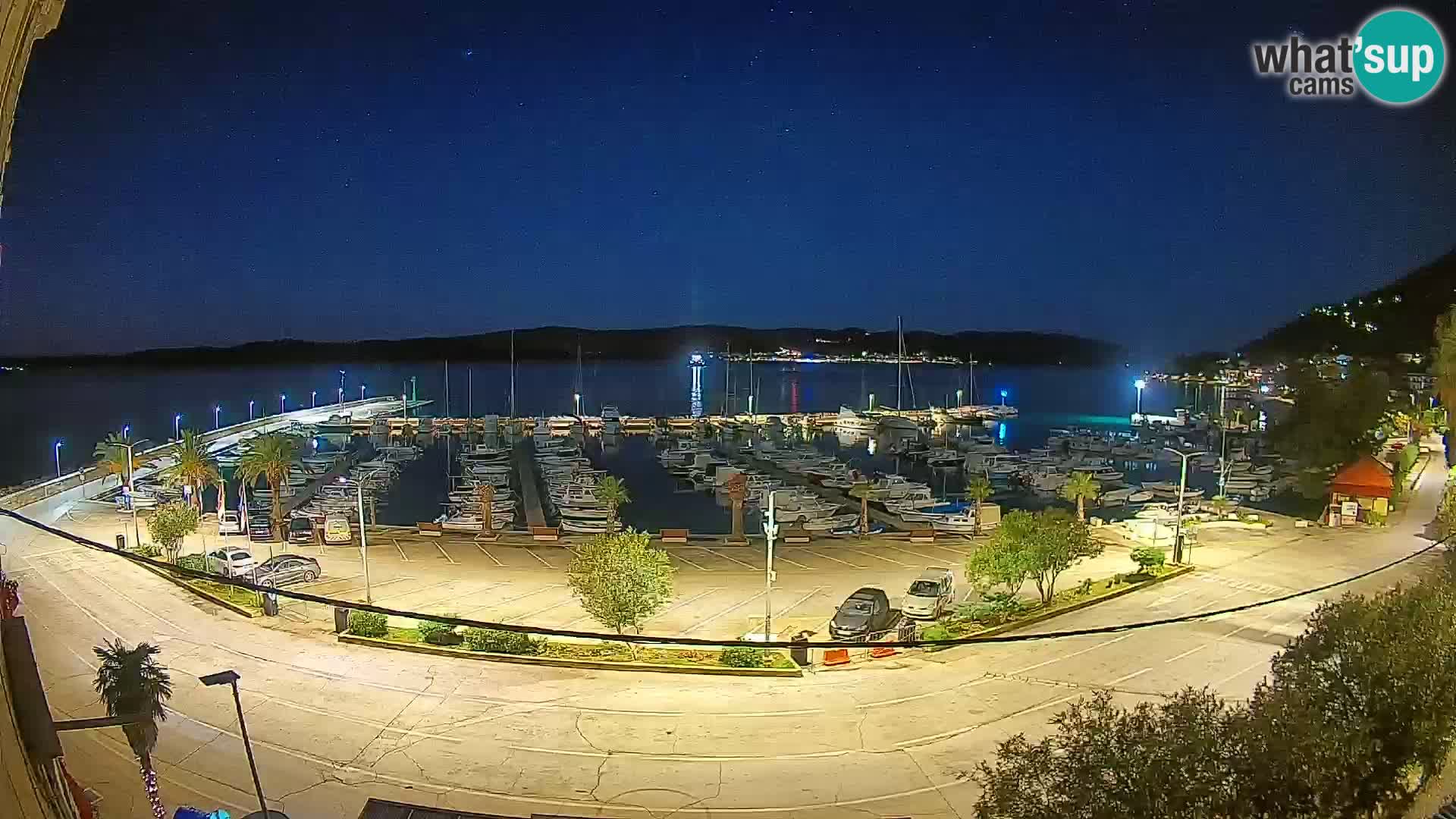Webcam Orebić Riva – Ferry vers Korčula en direct