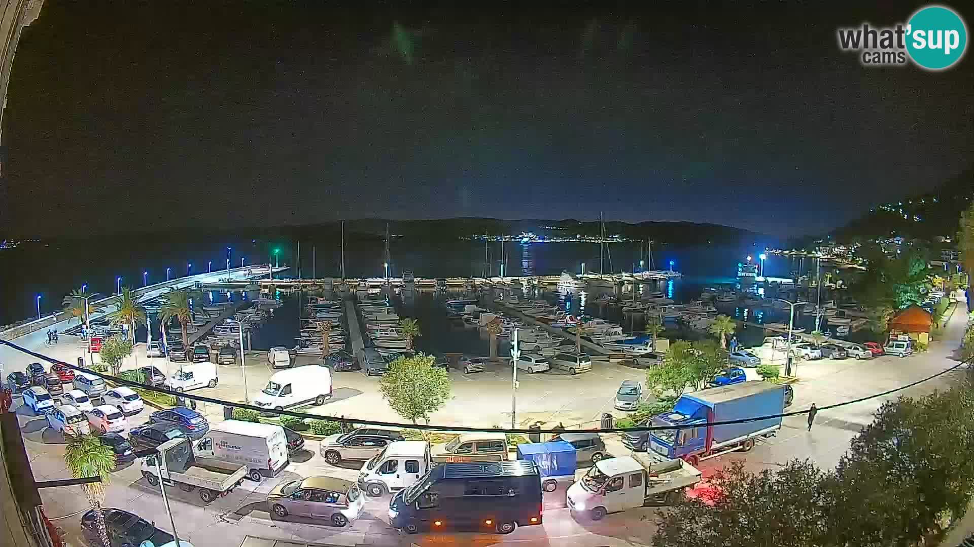 Webcam Orebić Uferpromenade – Fähre nach Korčula Live