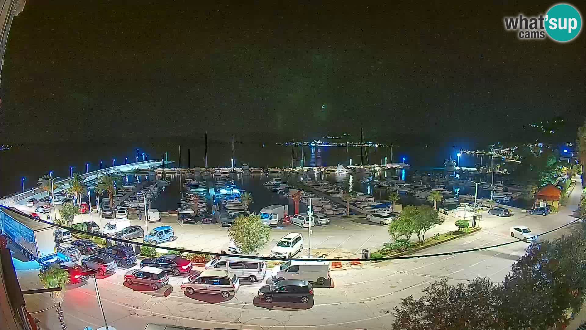 Webcam Orebić Uferpromenade – Fähre nach Korčula Live