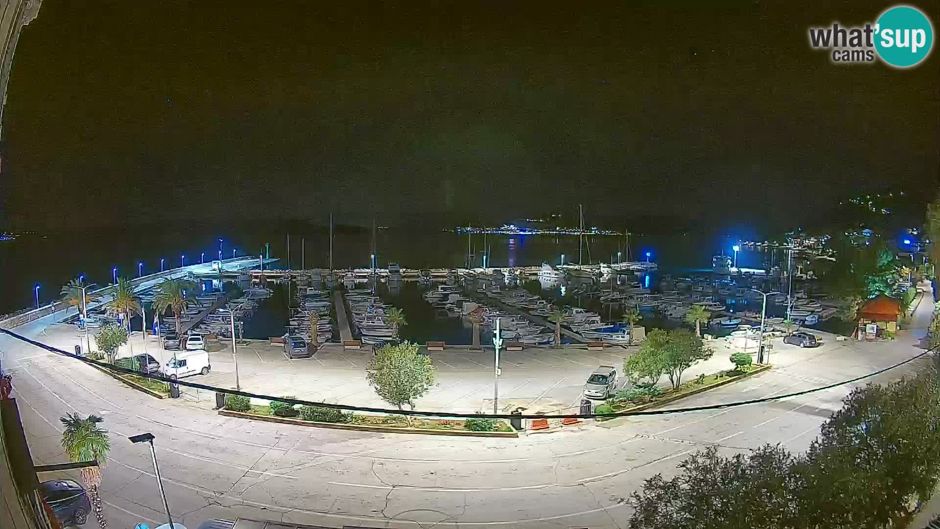 Webcam Orebić Riva – Ferry vers Korčula en direct