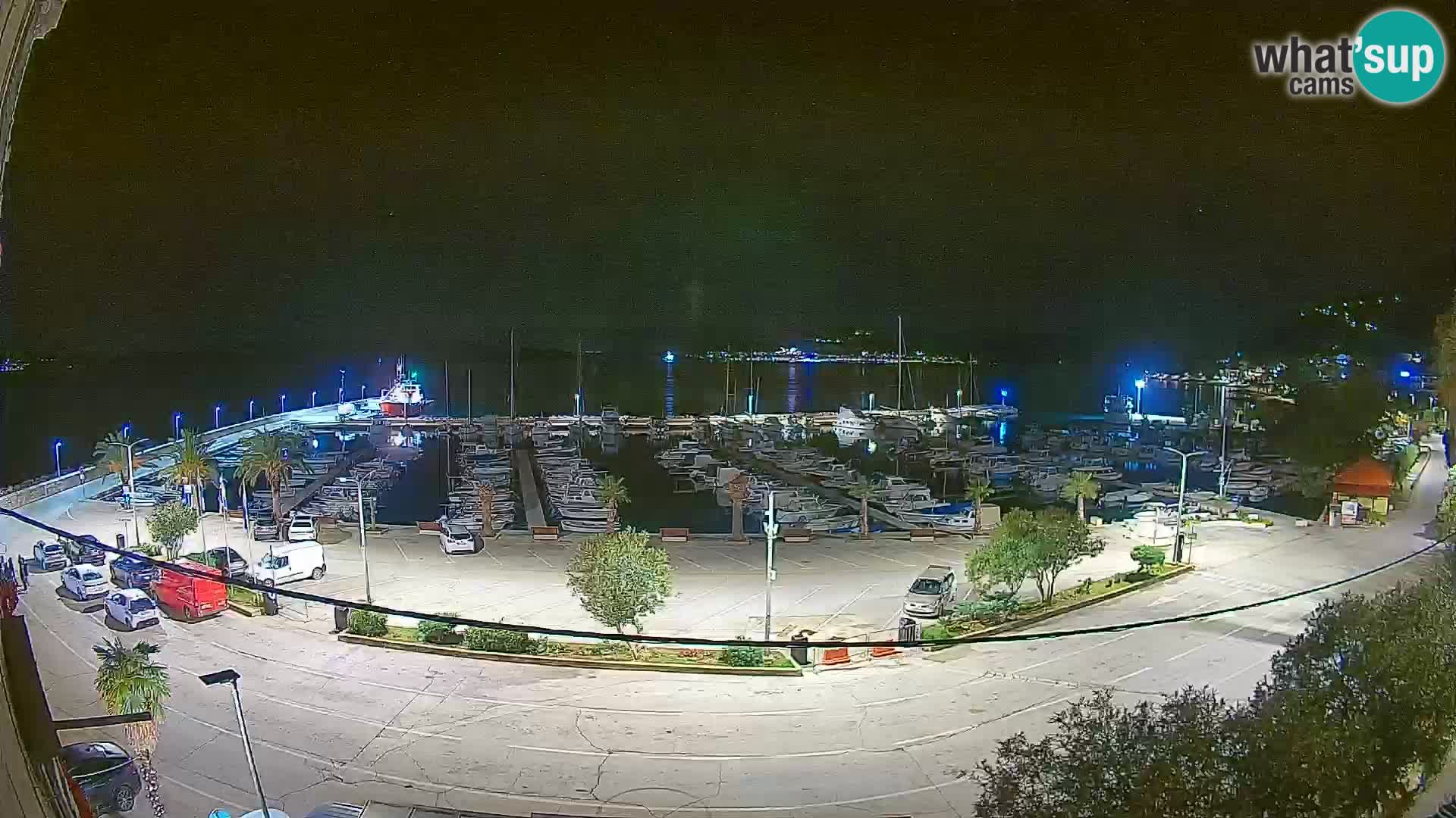 Webcam Orebić Riva – Ferry to Korčula Live