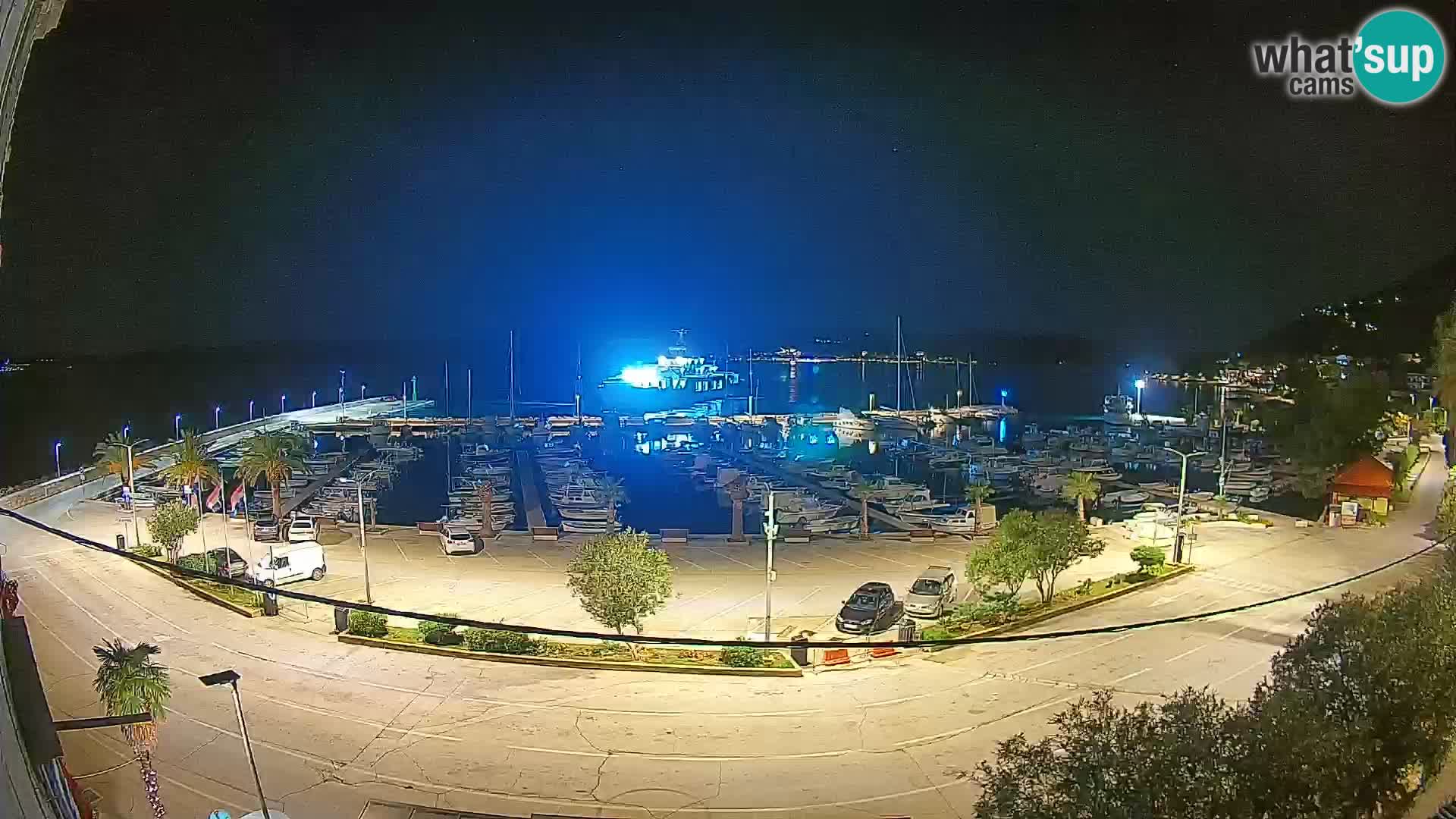 Webcam Orebić Riva – Ferry to Korčula Live