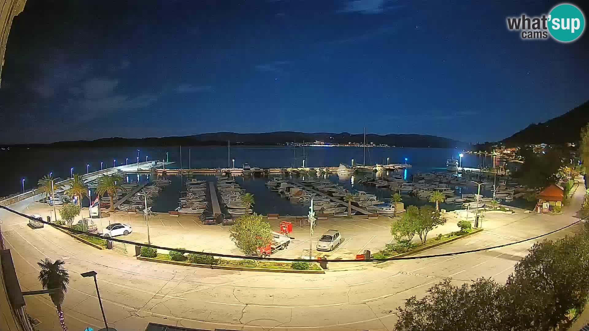 Webcam Orebić Riva – Ferry a Korčula en vivo