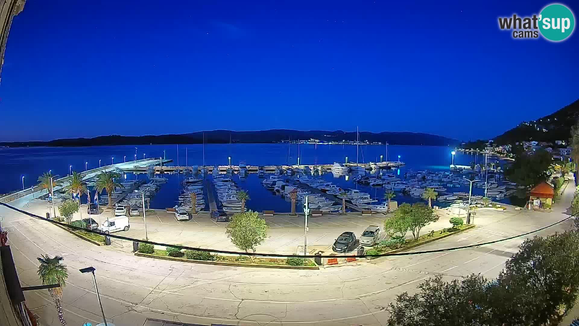 Webcam Orebić Riva – Ferry to Korčula Live
